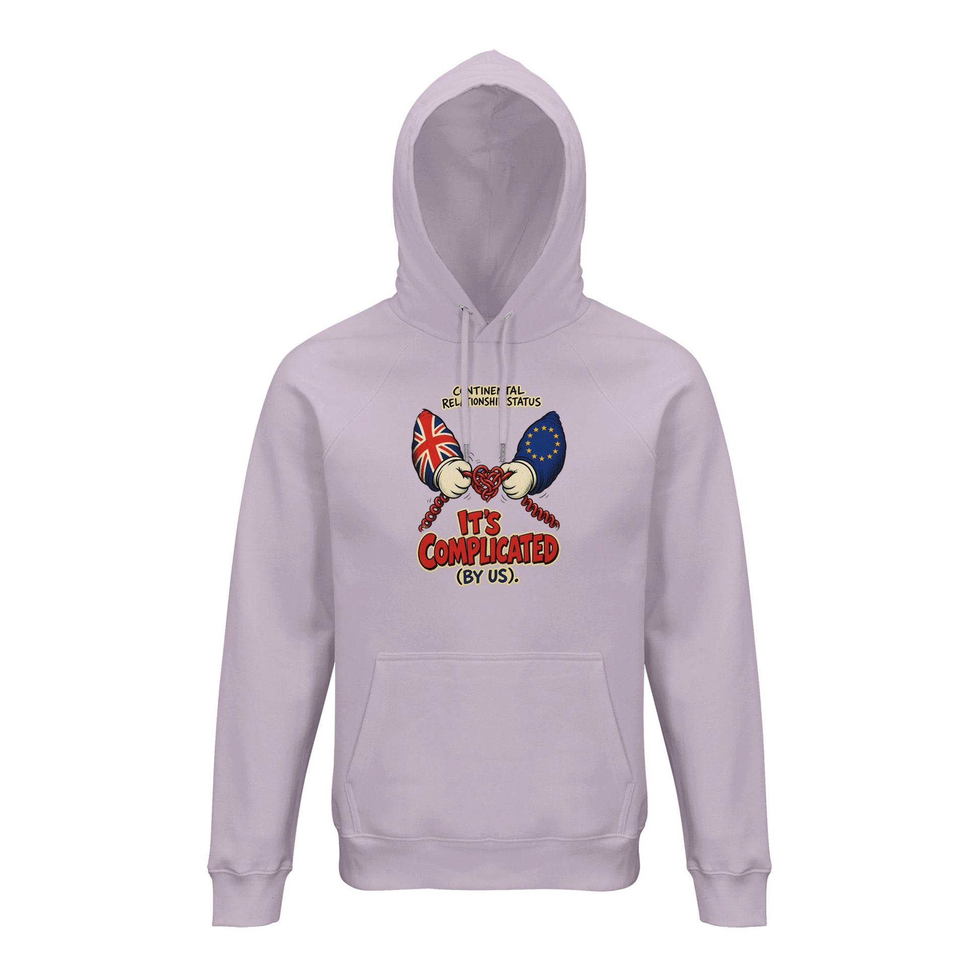 It's Complicated (By Us) UK–EU 1990s Cartoon Hoodie — product view 12