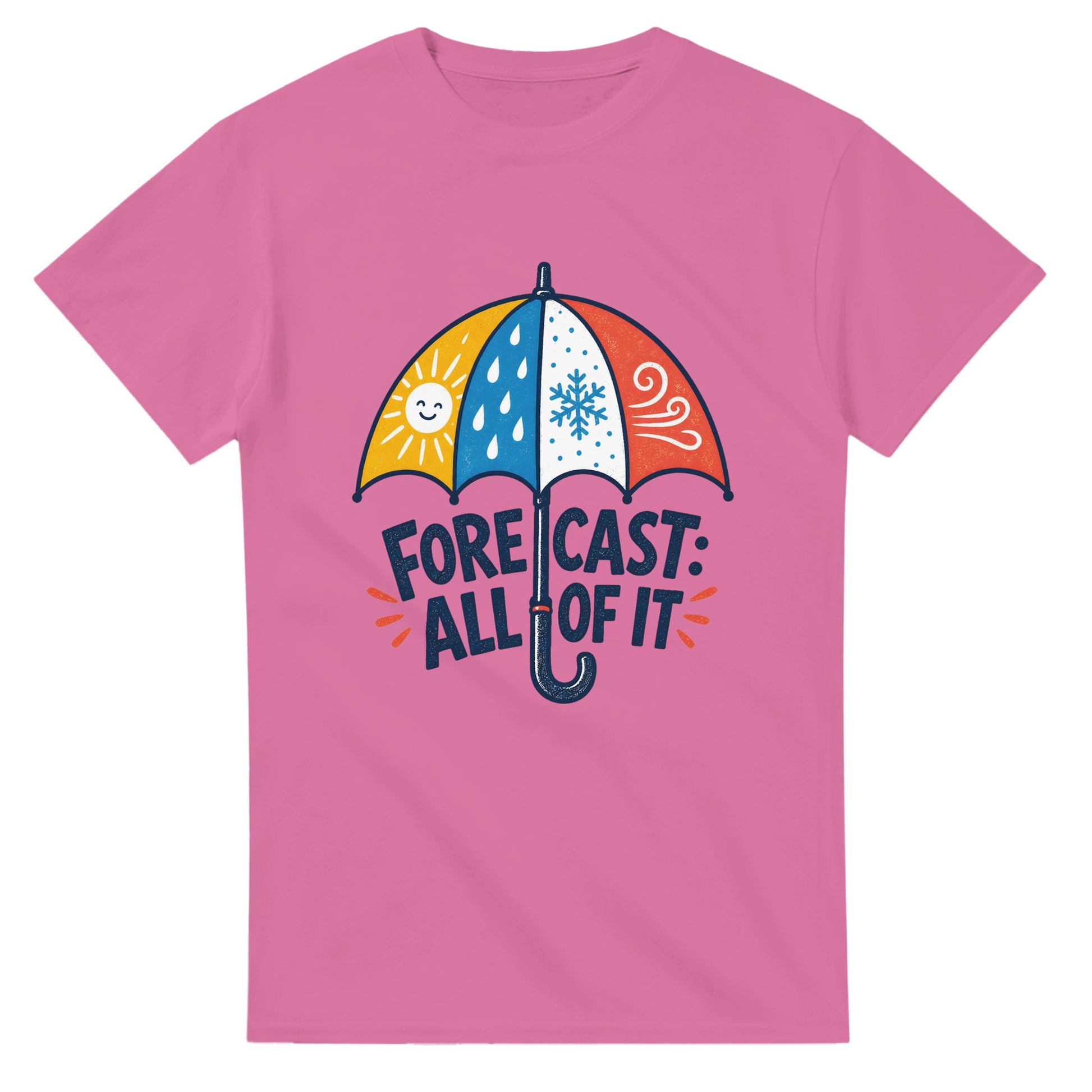 Forecast: All of It British Weather Graphic T-shirt — product view 4