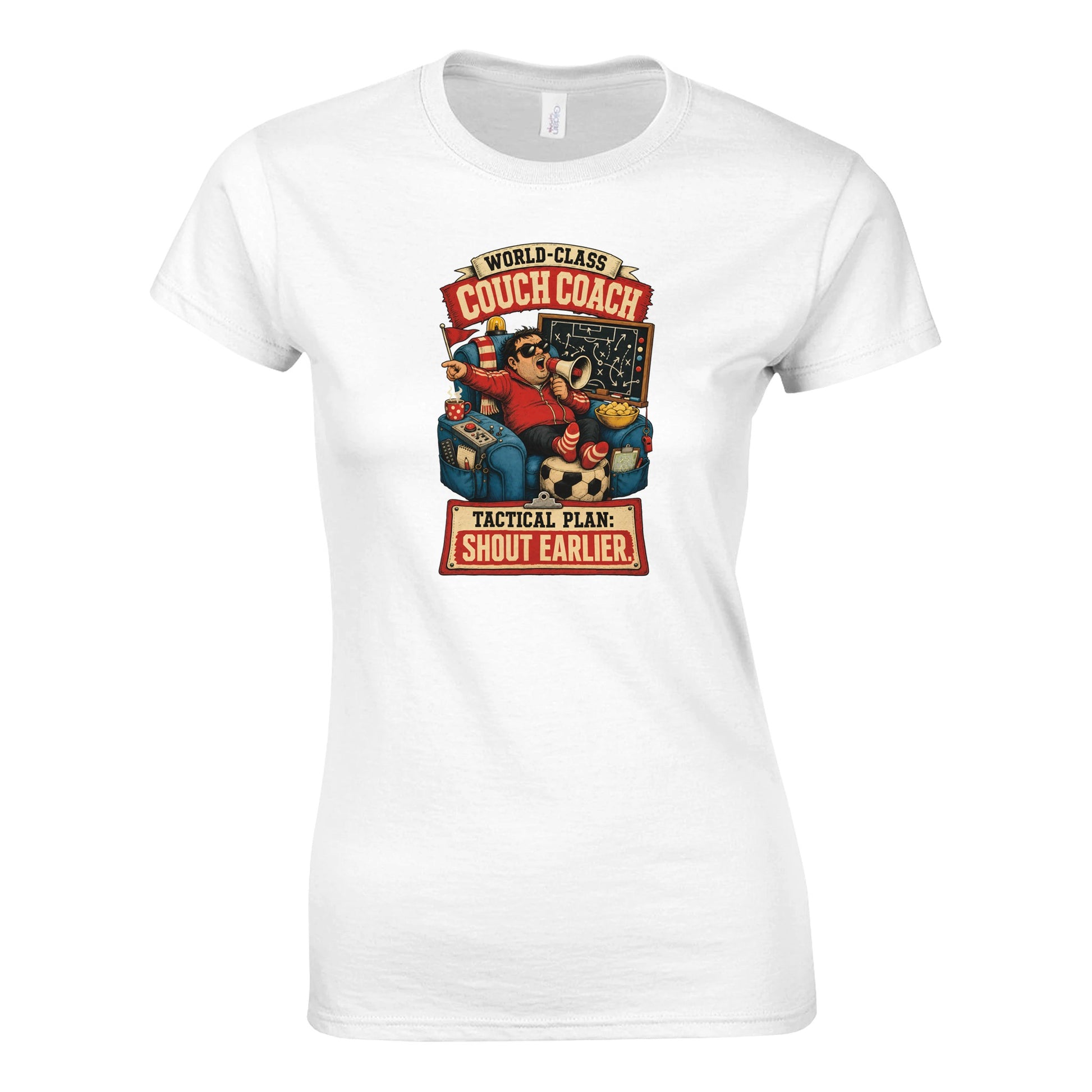 World-Class Couch Coach Women's T-shirt — product view 1