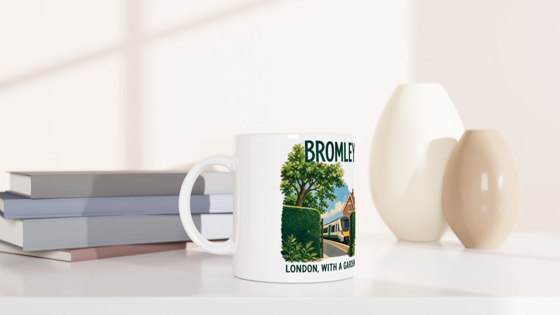 Bromley: London with a Garden Mug — product view 5