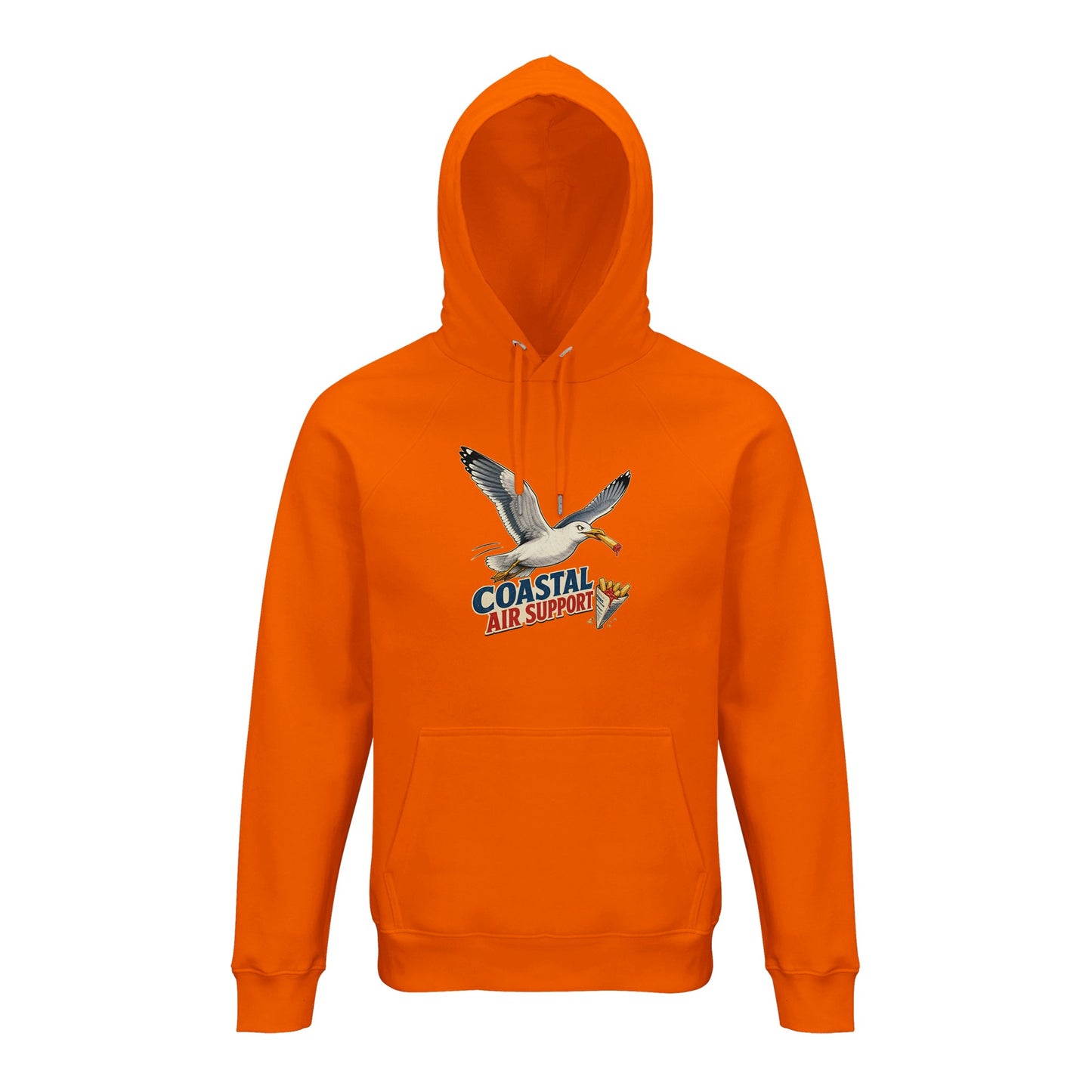 Coastal Air Support Seagull Graphic Hoodie — product view 7