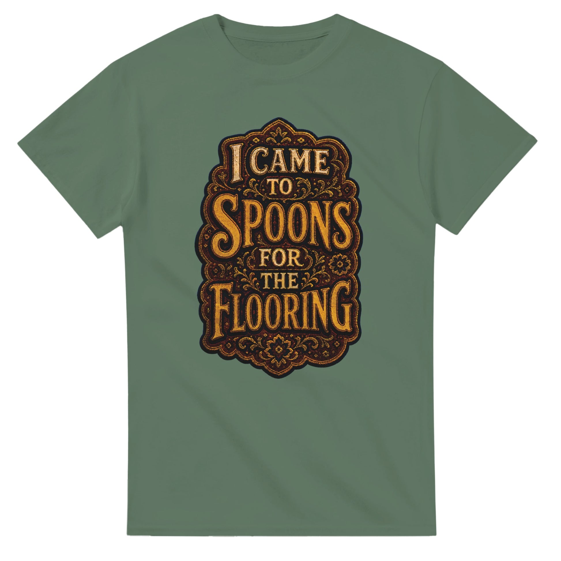 I Came to Spoons for the Flooring T-shirt — product view 13