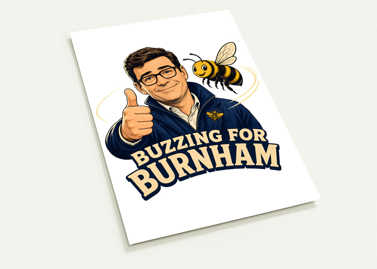Buzzing for Burnham Postcard Pack — product view 1