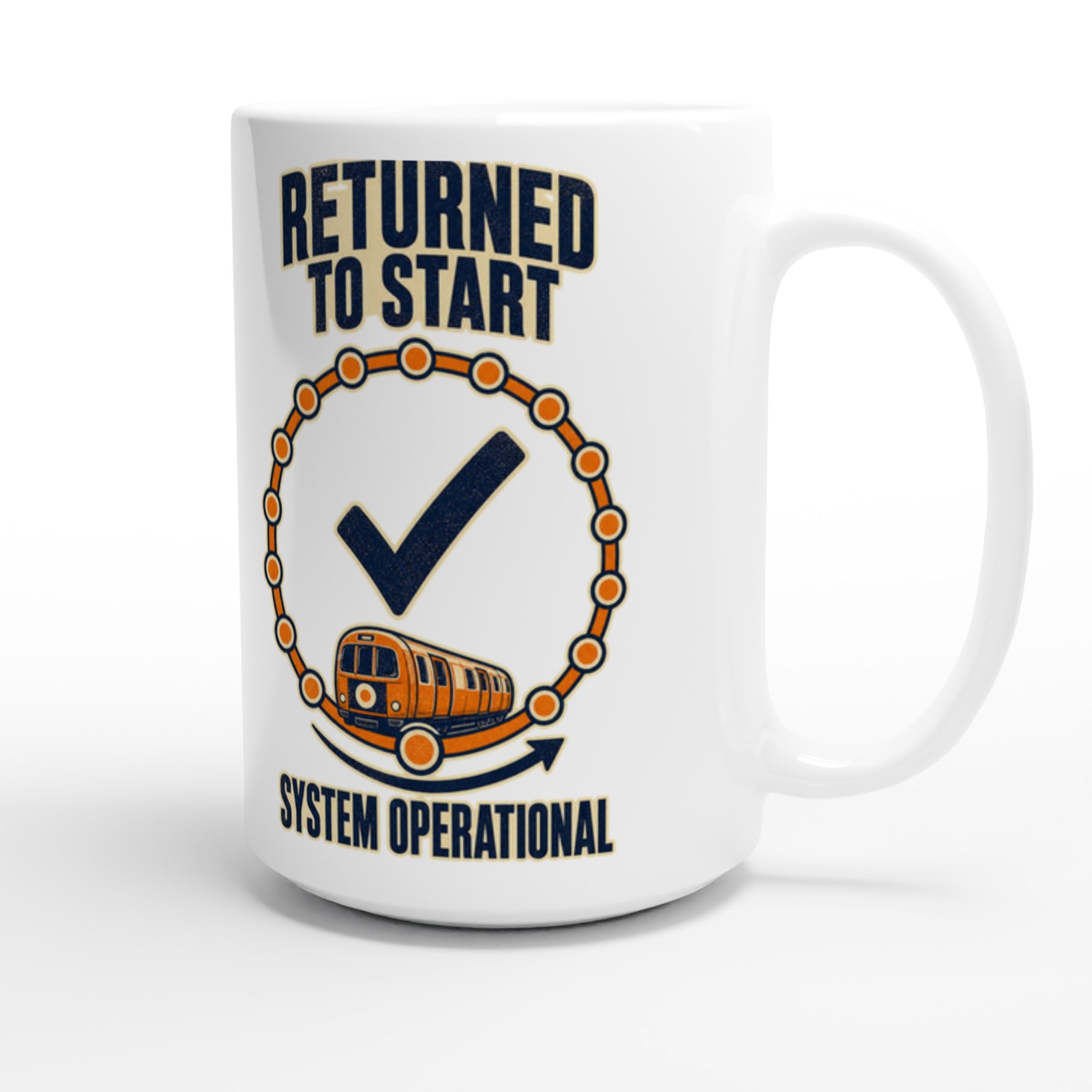 Glasgow Subway: System Operational Large Mug — product view 3