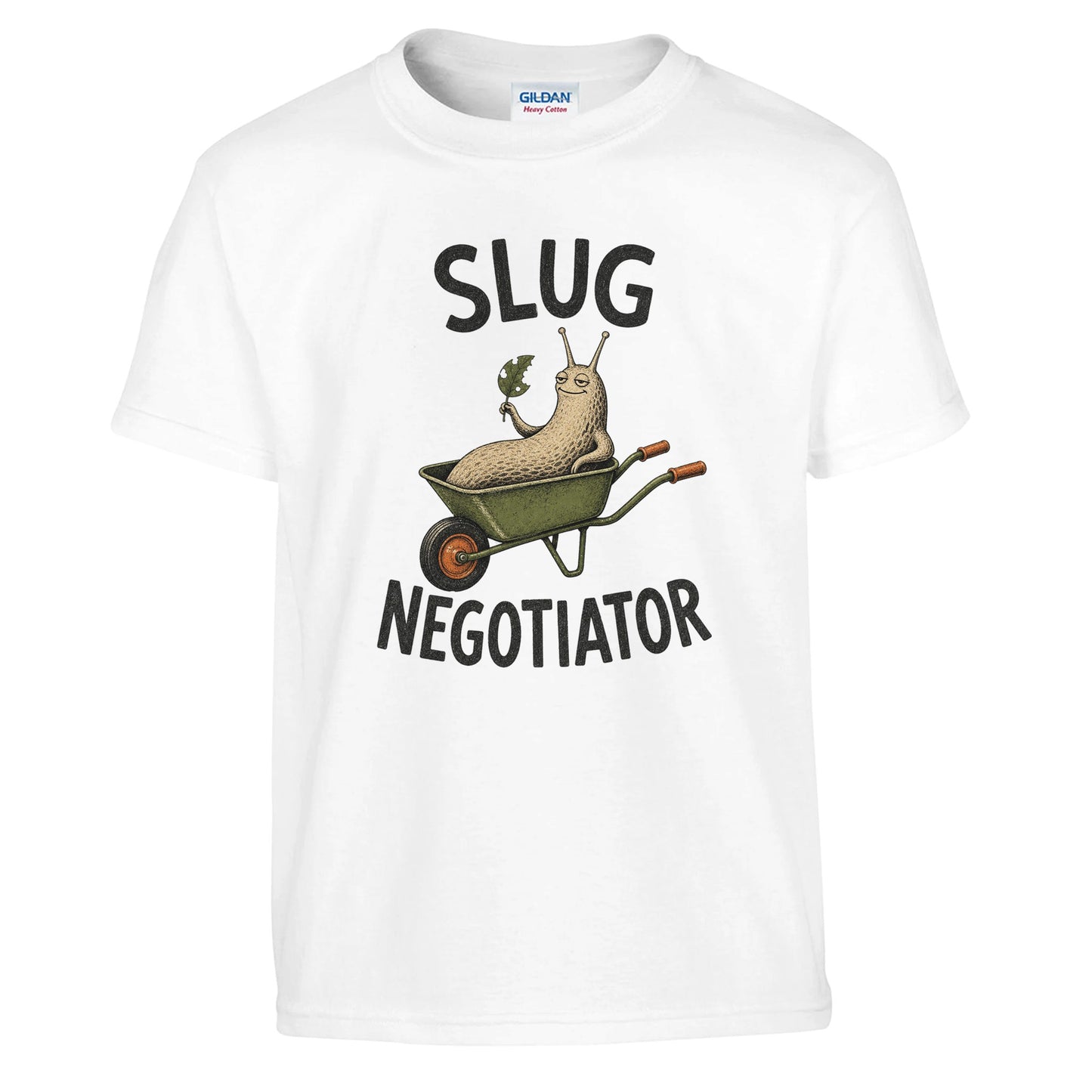Slug Negotiator Garden Graphic Kids' T-shirt — product view 1