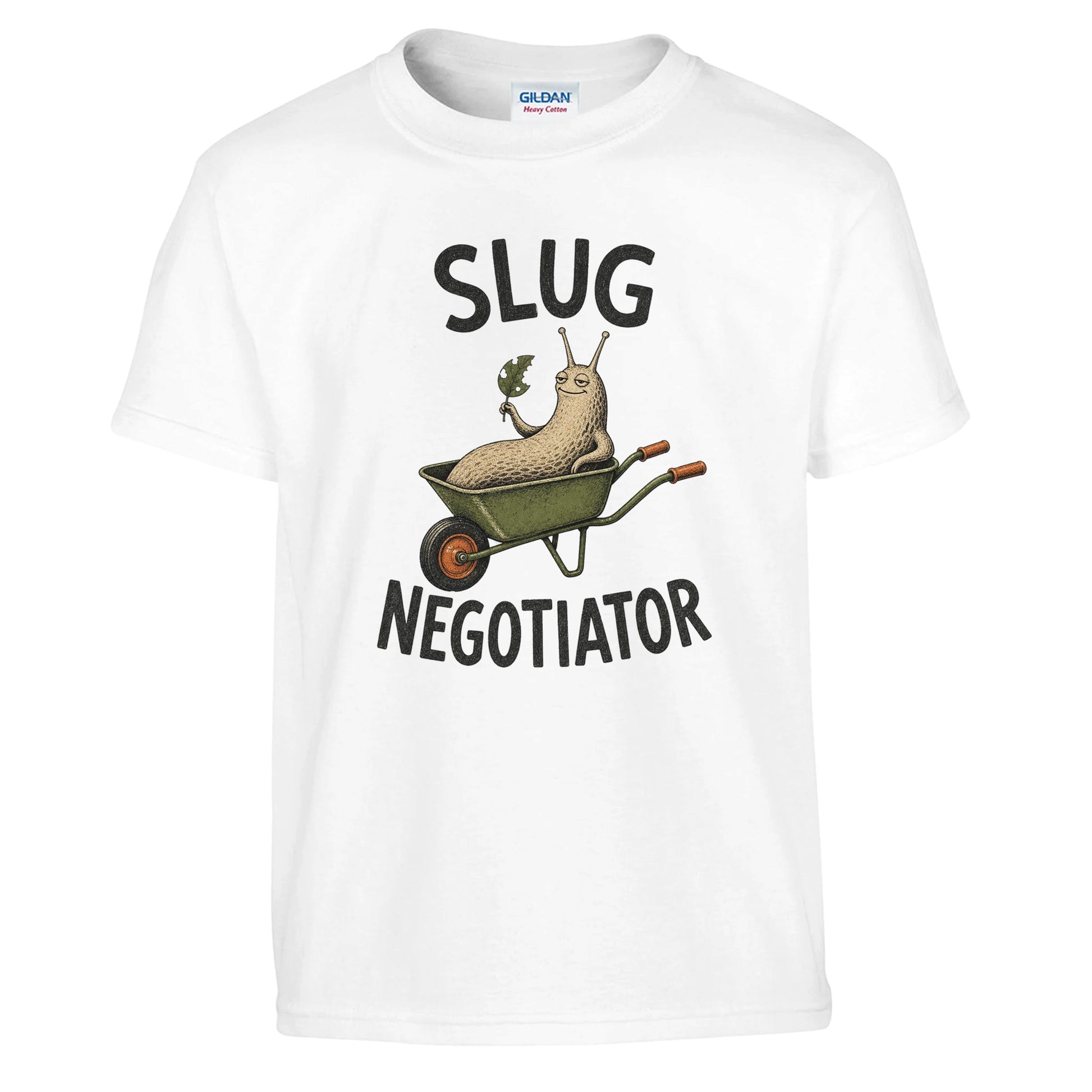 Slug Negotiator Garden Graphic Kids' T-shirt — product view 1