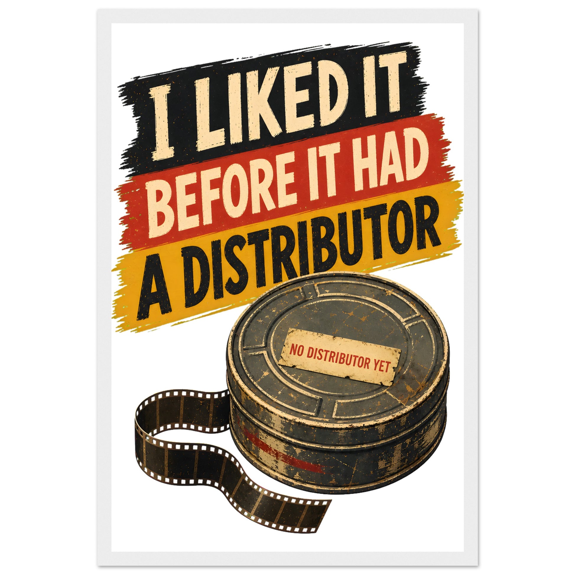 I Liked It Before It Had a Distributor Framed Wall Art — product view 1