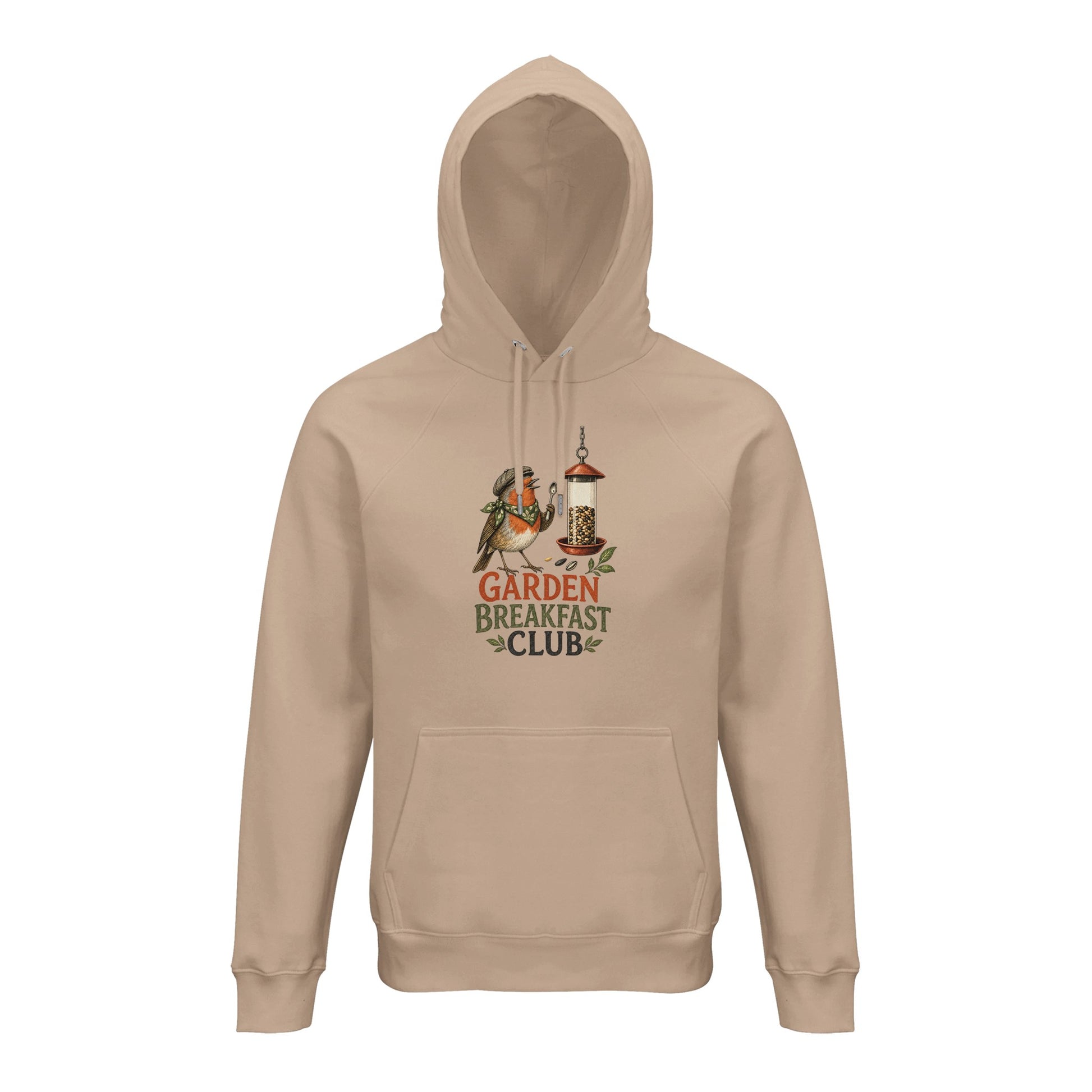 Garden Breakfast Club Robin Graphic Hoodie — product view 5