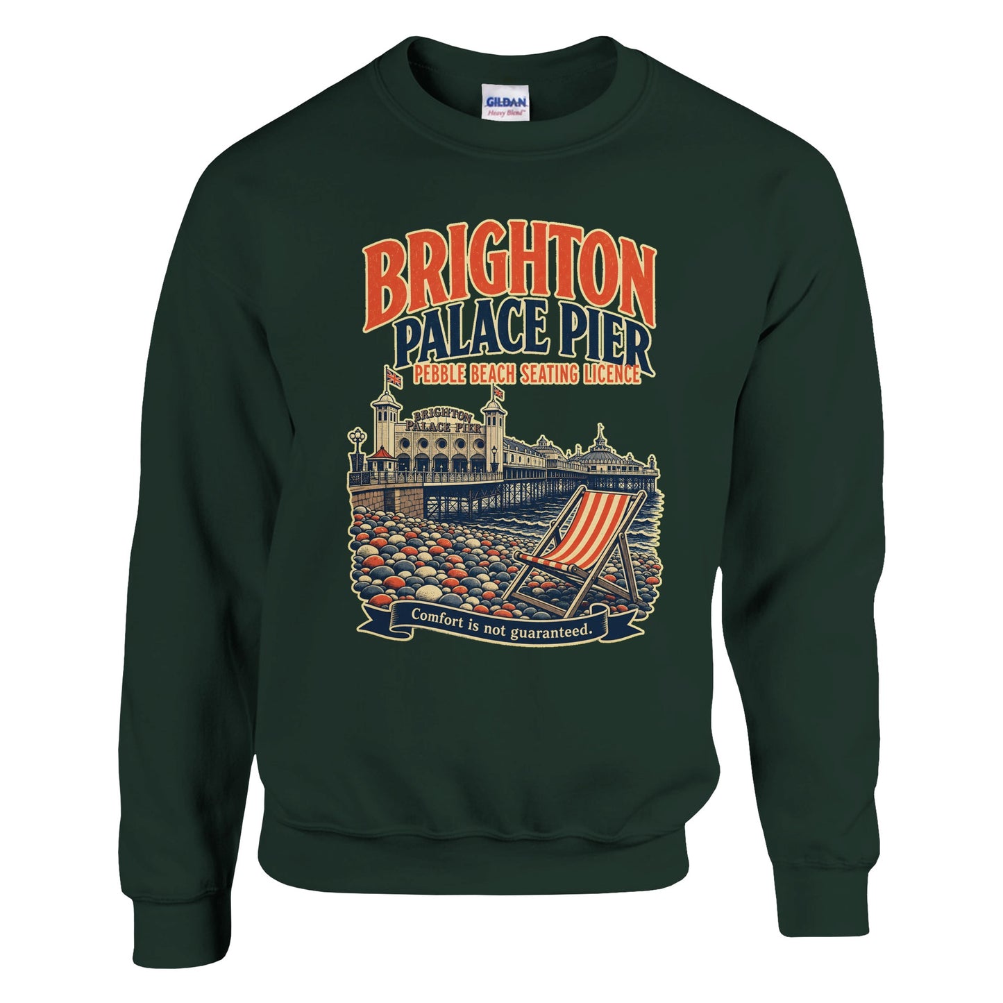 Brighton Pebble Beach Seating Licence Sweatshirt — product view 4