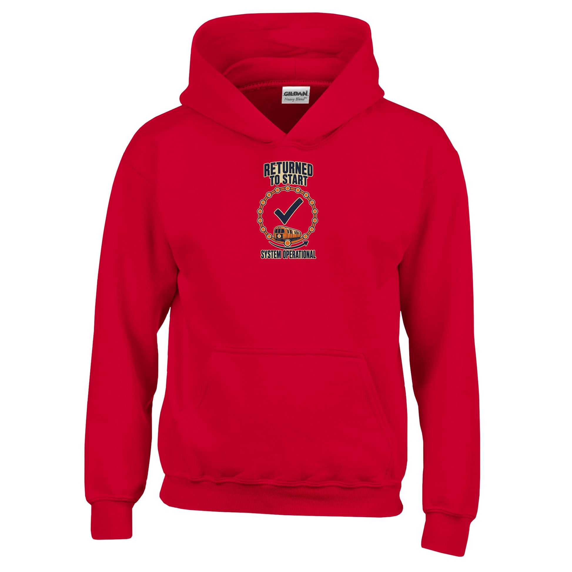 Glasgow Subway: System Operational Kids' Hoodie — product view 6