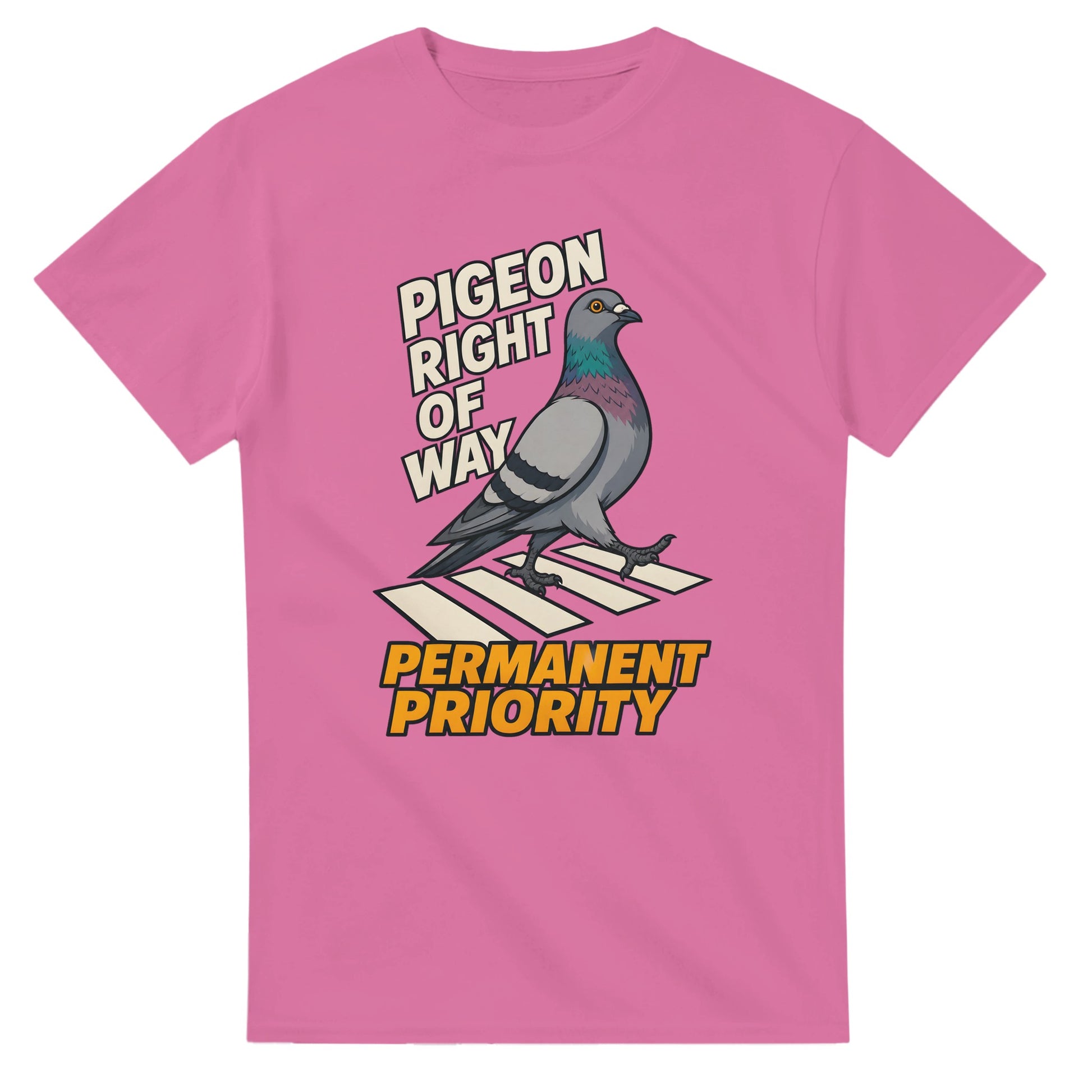 Pigeon Right of Way T-shirt — product view 4