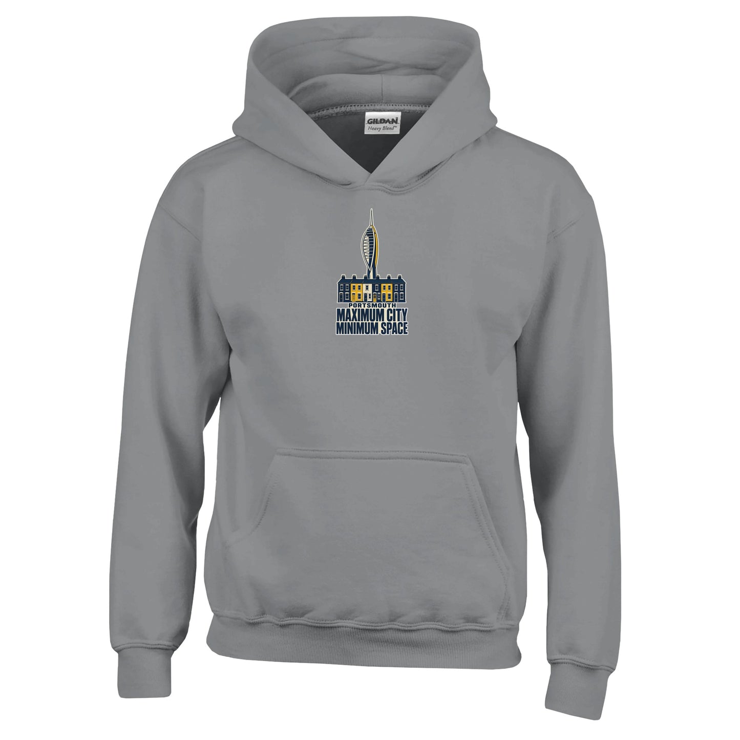 Portsmouth Maximum City Minimum Space Kids' Hoodie — product view 13