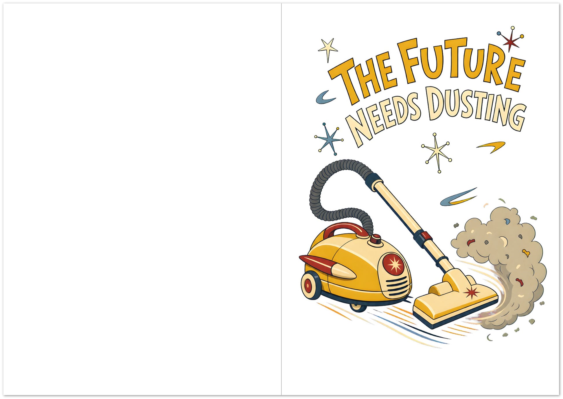 The Future Needs Dusting Greeting Card Pack — product view 5