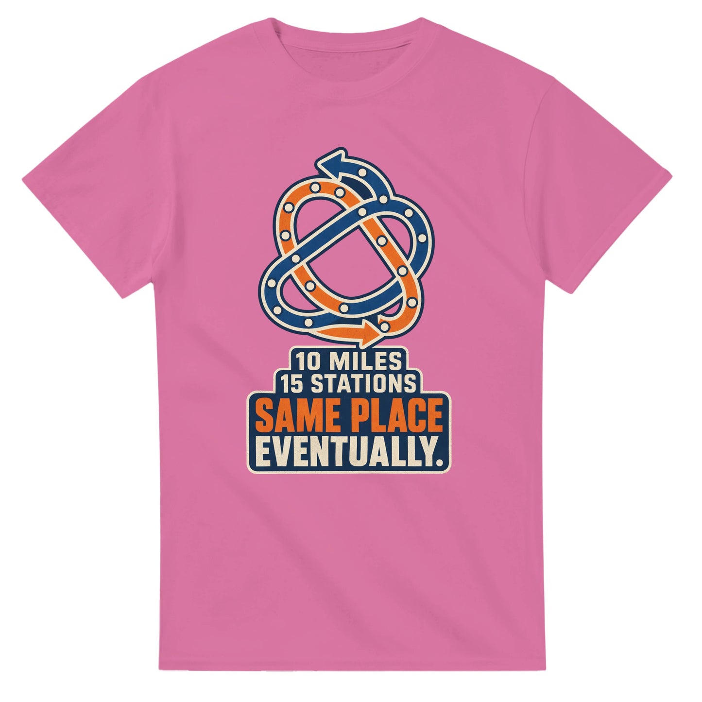 Glasgow Same Place Eventually T-shirt — product view 4
