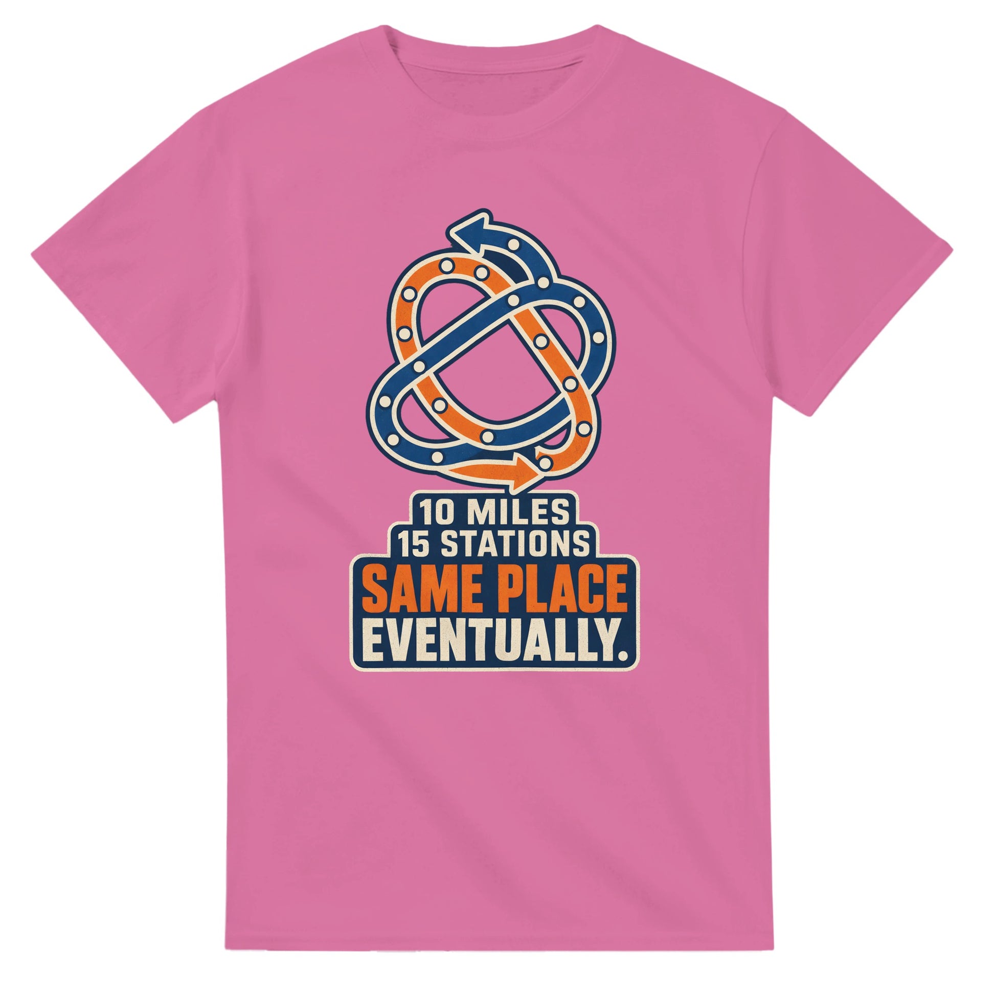 Glasgow Same Place Eventually T-shirt — product view 4