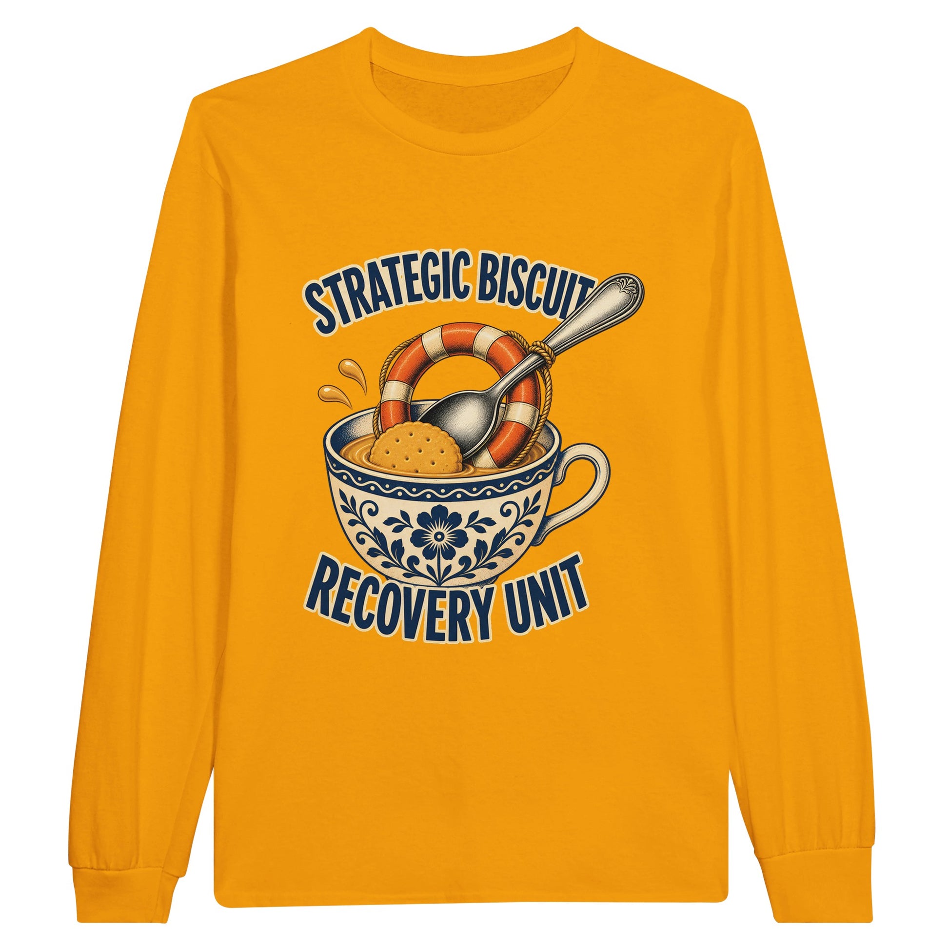 Strategic Biscuit Recovery Unit Long-Sleeve T-shirt — product view 4