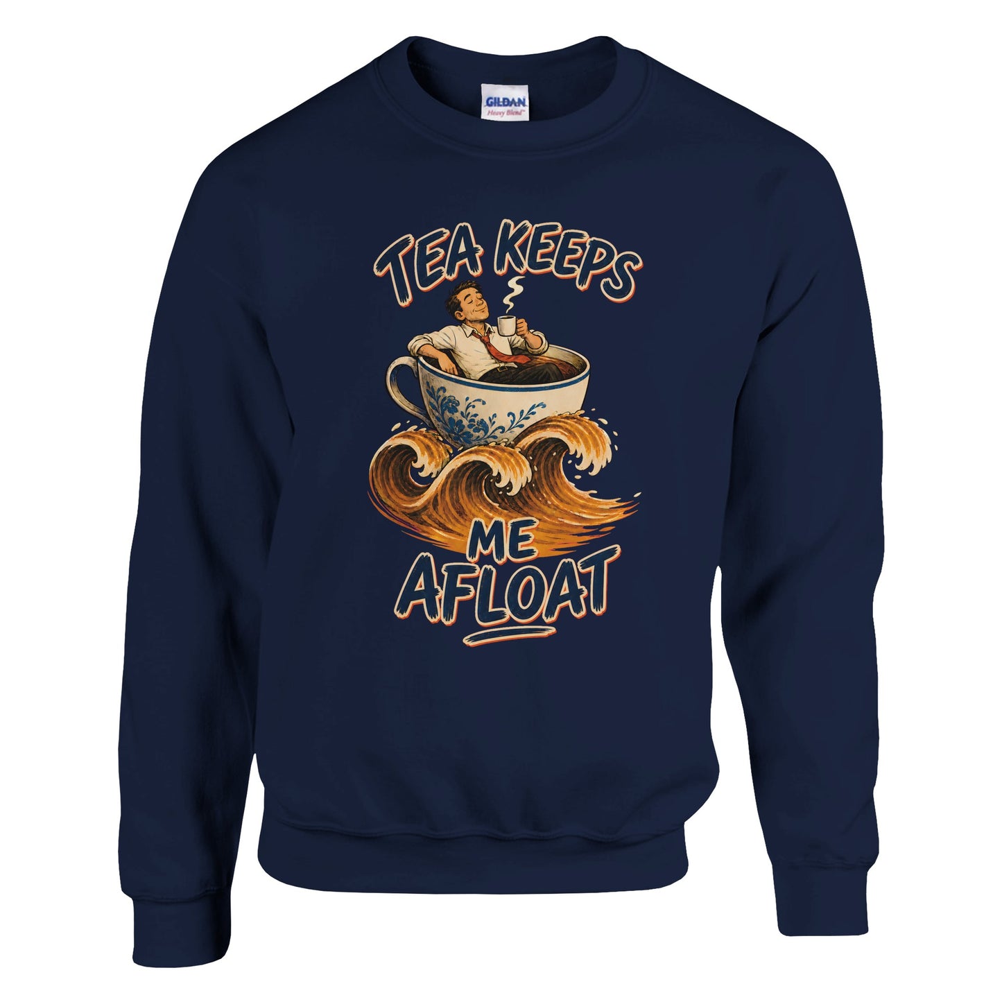 Tea Keeps Me Afloat Sweatshirt — product view 13