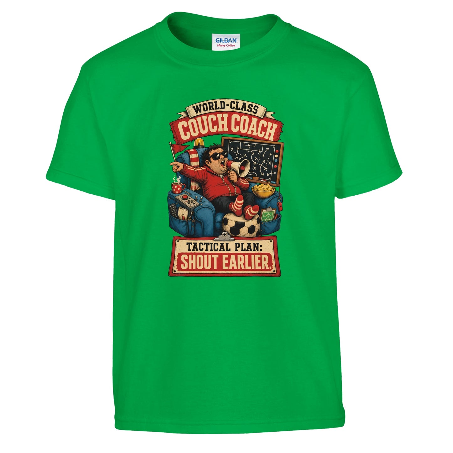 World-Class Couch Coach Kids' T-shirt — product view 8