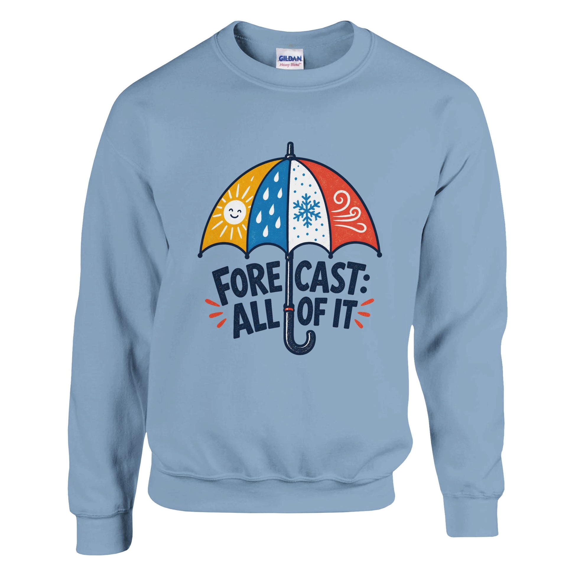 Forecast: All of It British Weather Graphic Sweatshirt — product view 3