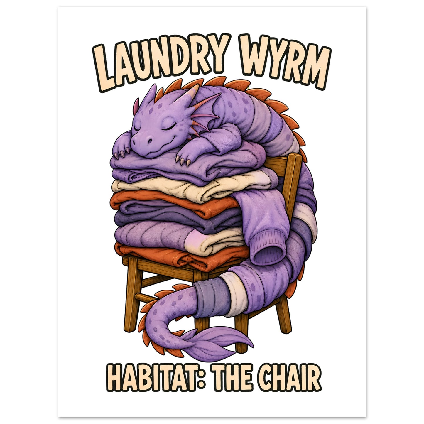 Laundry Wyrm – Habitat: The Chair Poster — product view 5