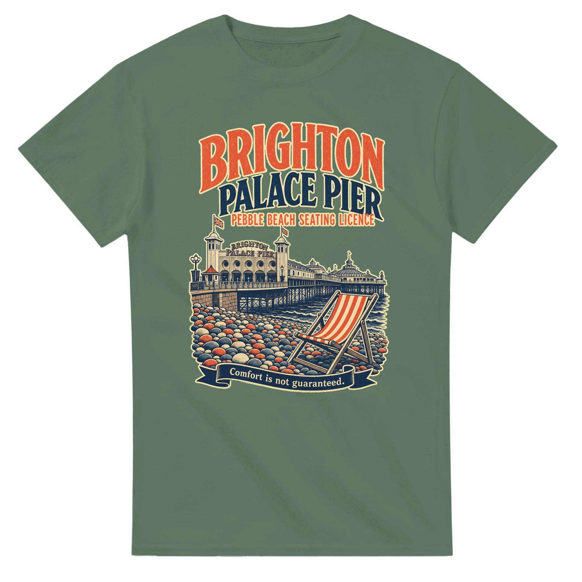 Brighton Pebble Beach Seating Licence T-shirt — product view 13