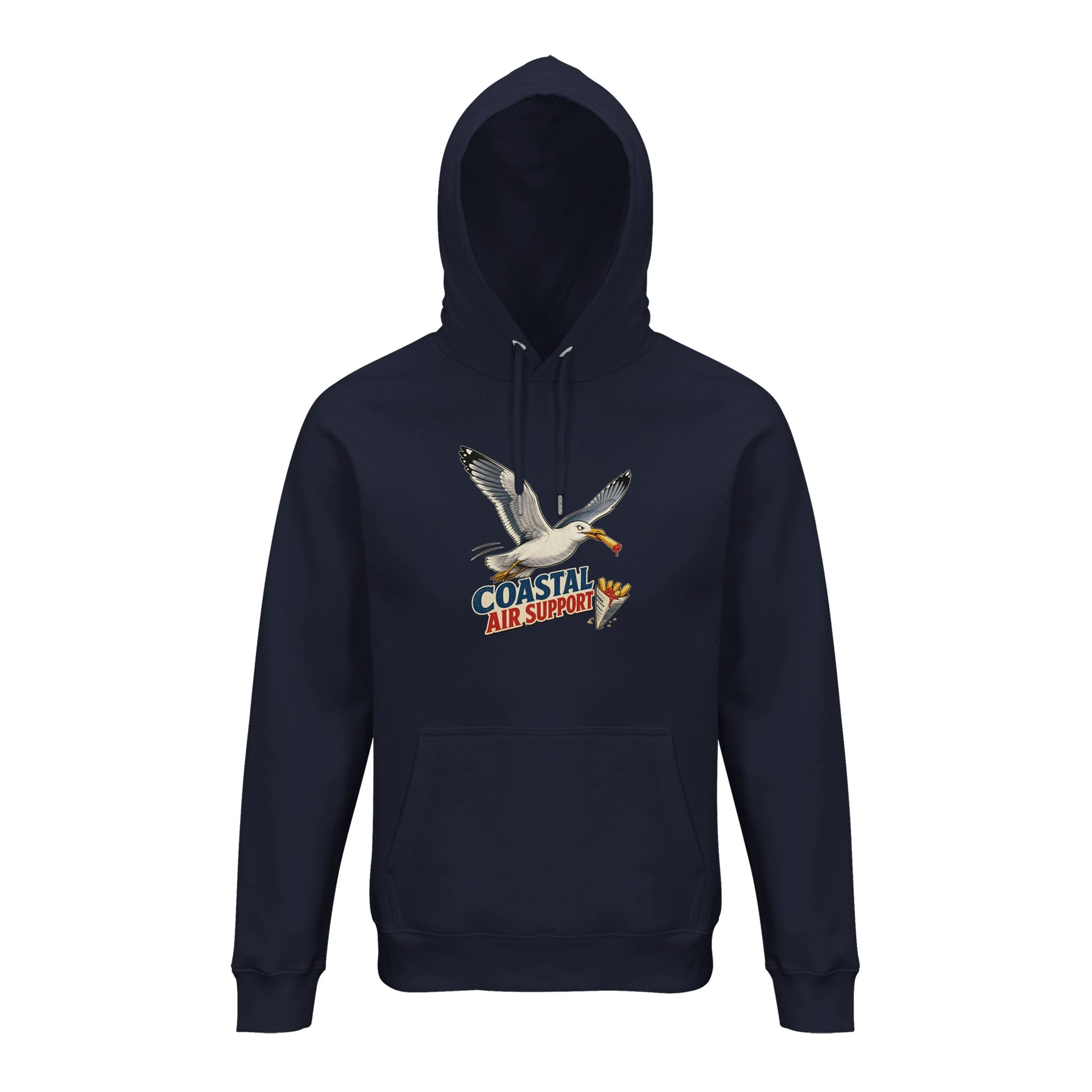 Coastal Air Support Seagull Graphic Hoodie — product view 5