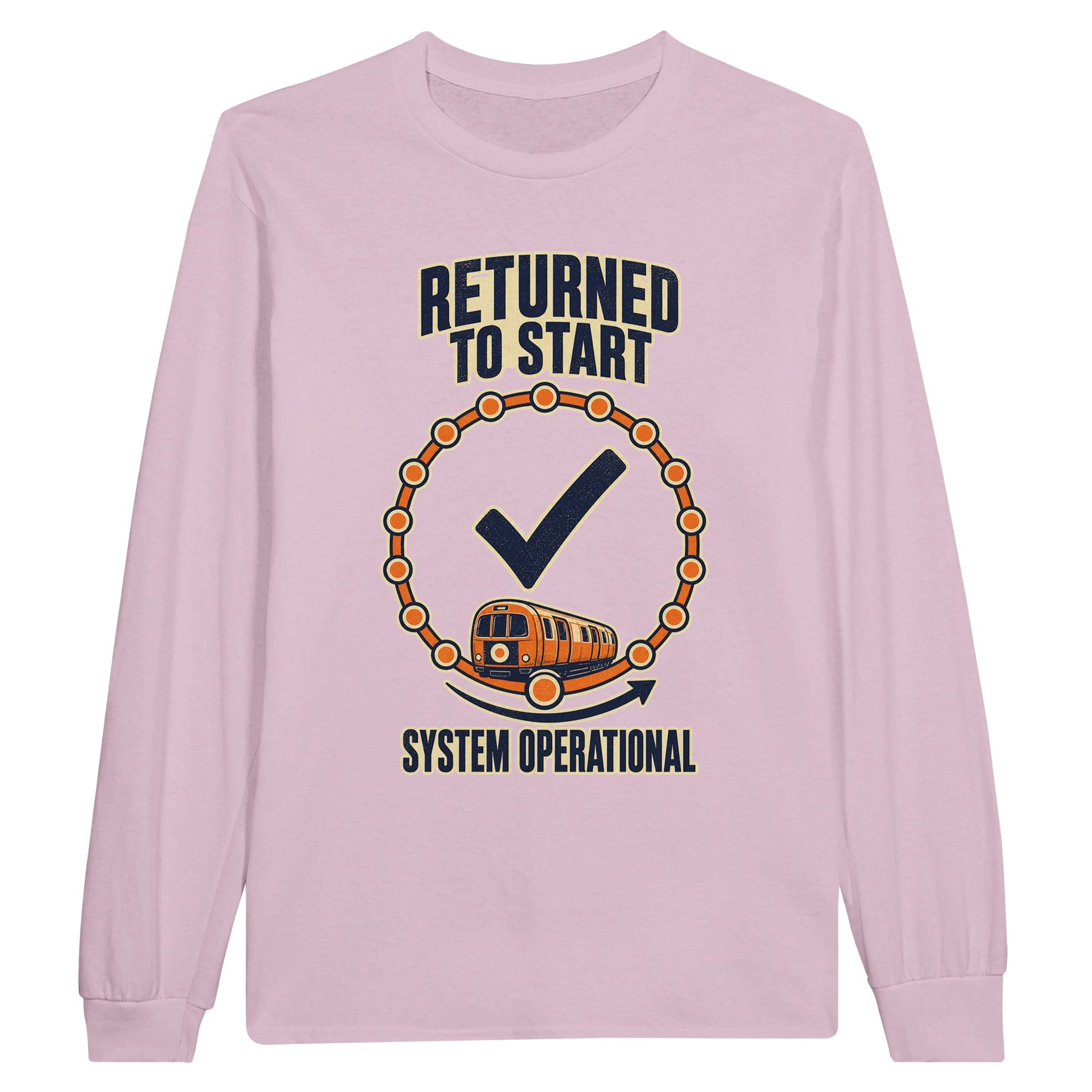 Glasgow Subway: System Operational Long-Sleeve T-shirt — product view 6