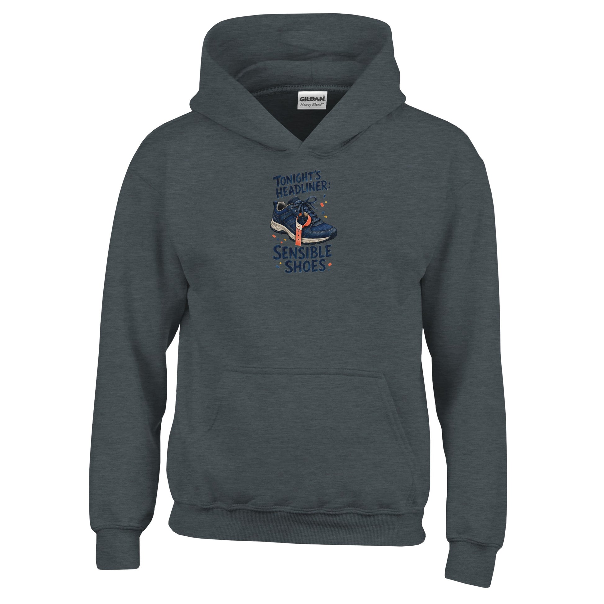 Tonight's Headliner: Sensible Shoes Concert Kids' Hoodie — product view 9