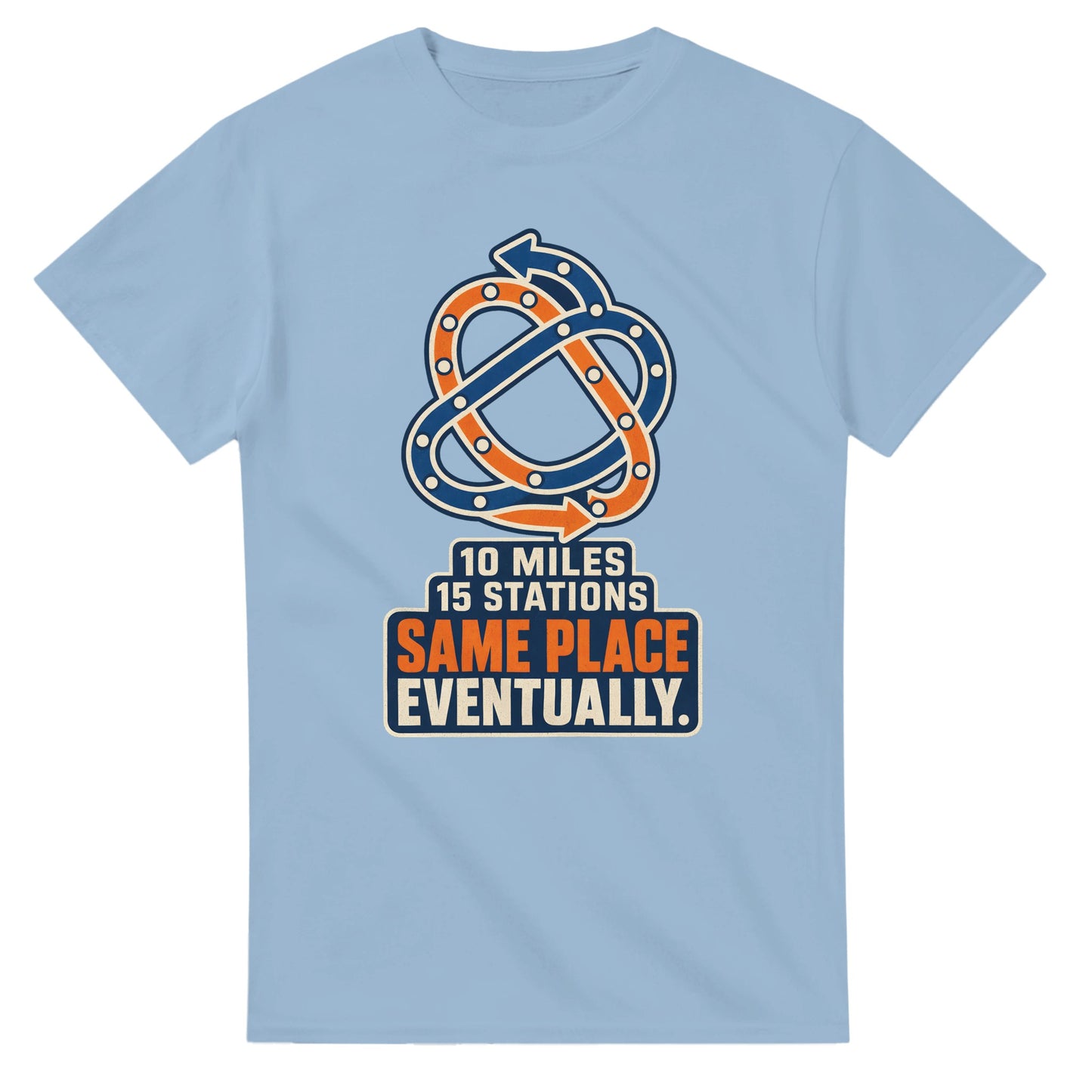 Glasgow Same Place Eventually T-shirt — product view 15