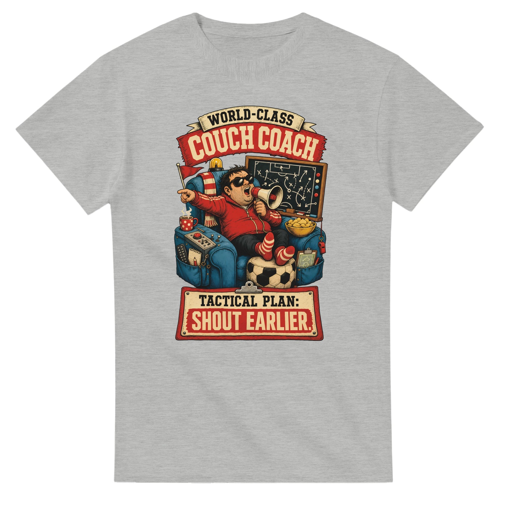 World-Class Couch Coach T-shirt — product view 6