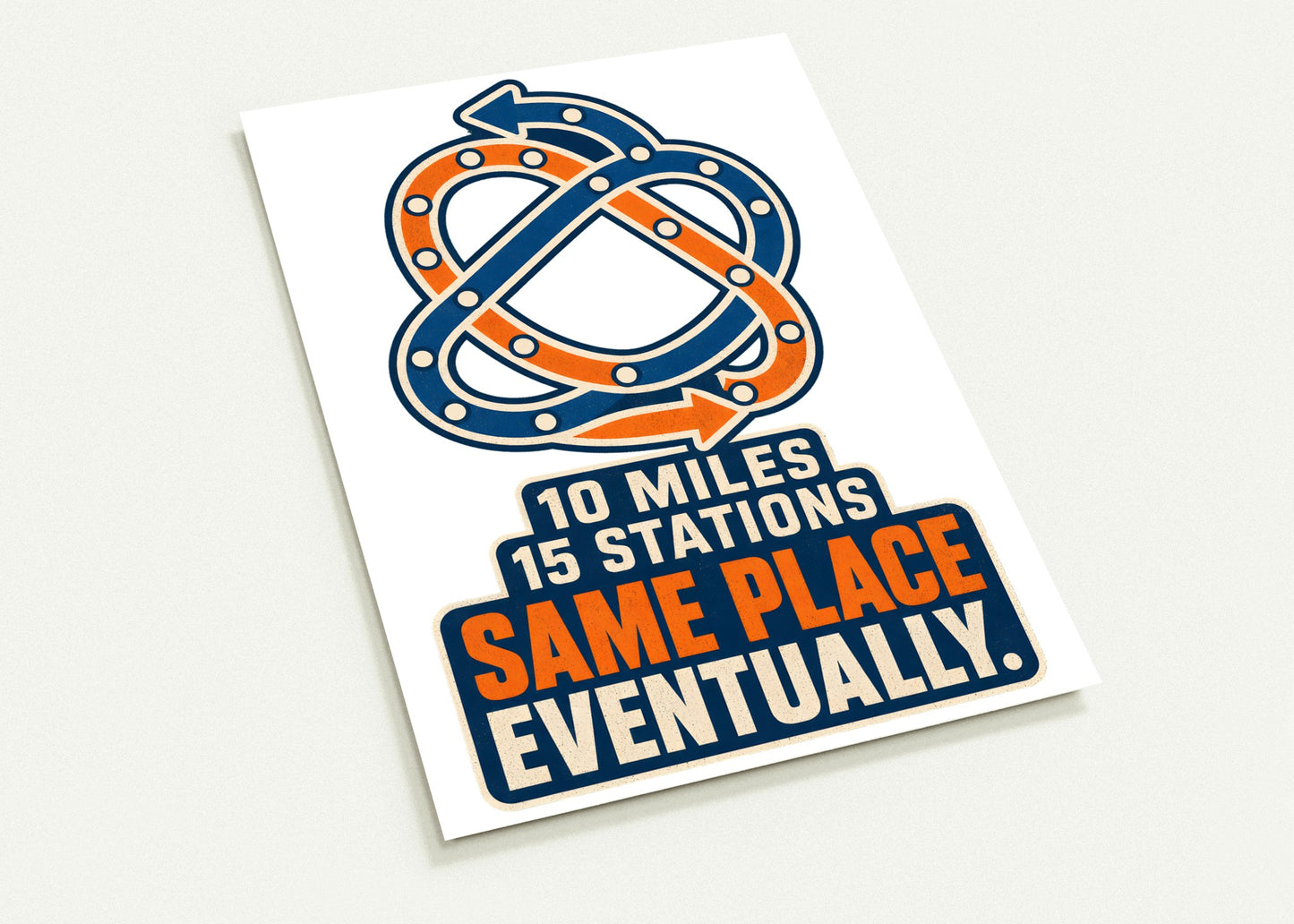 Glasgow Same Place Eventually Postcard Pack — product view 2