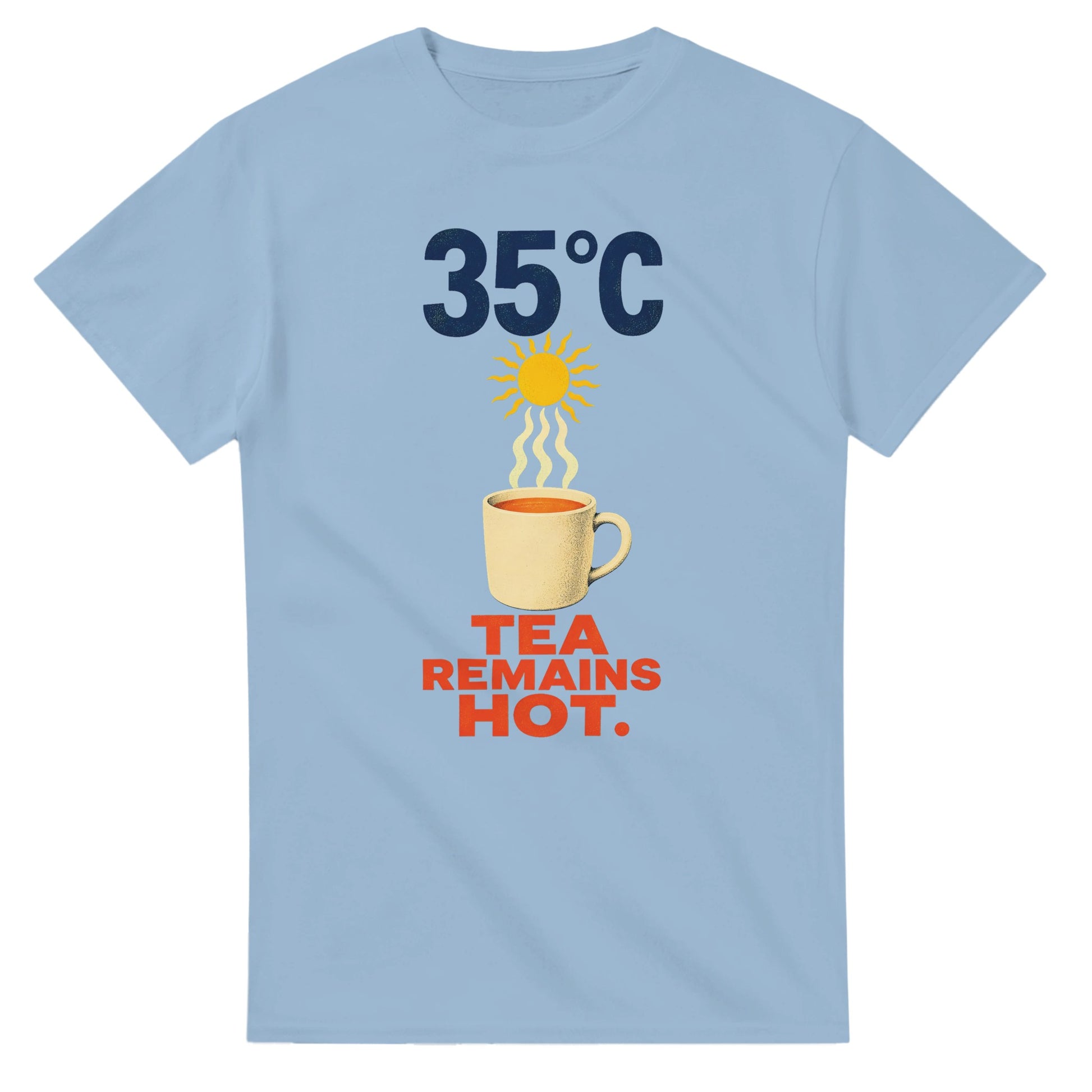 35°C — Tea Remains Hot T-shirt — product view 3