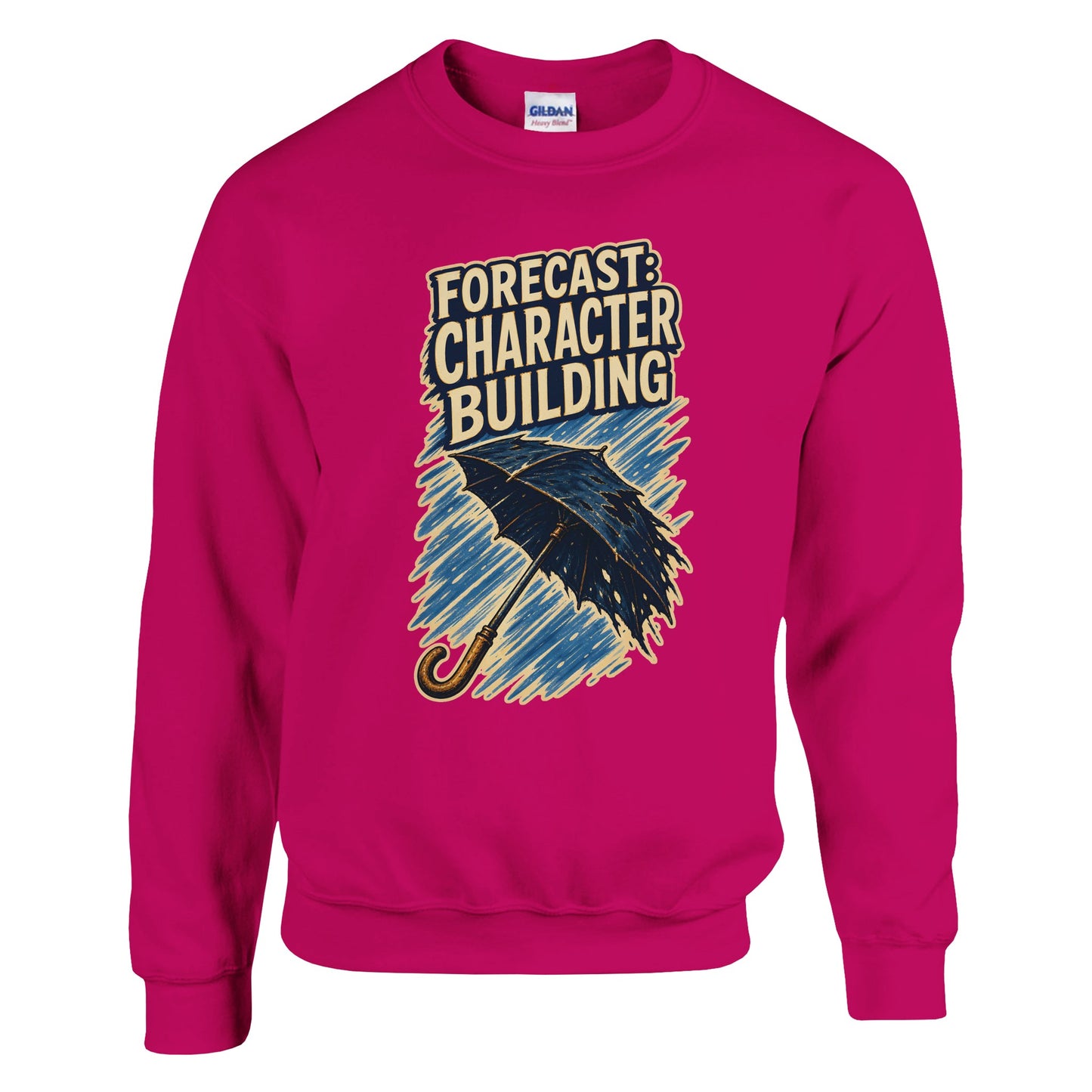 Forecast: Character Building – British Weather Sweatshirt — product view 3