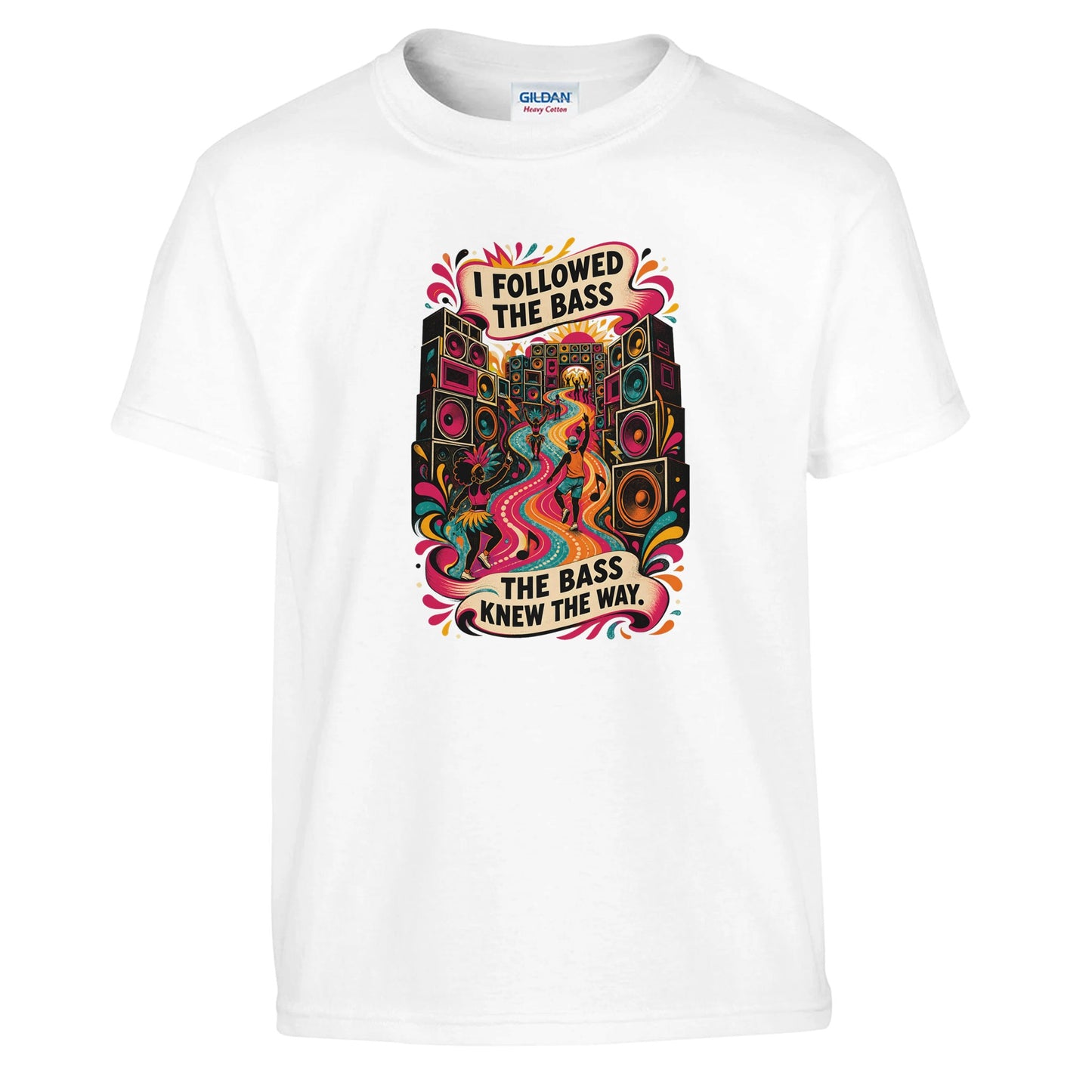 I Followed the Bass Kids' T-shirt — product view 1