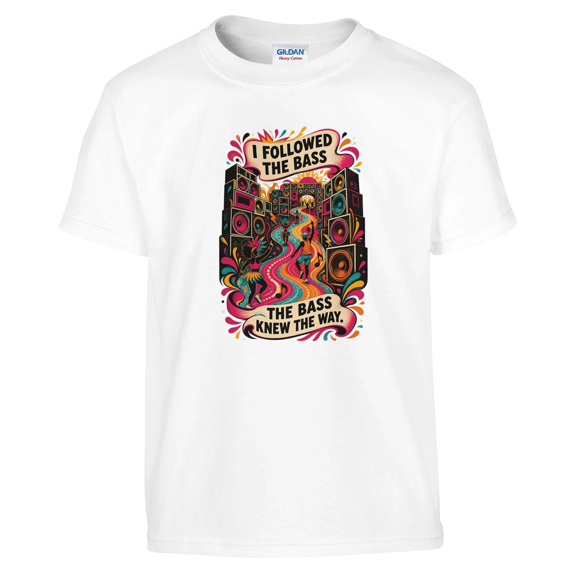 I Followed the Bass Kids' T-shirt — product view 1