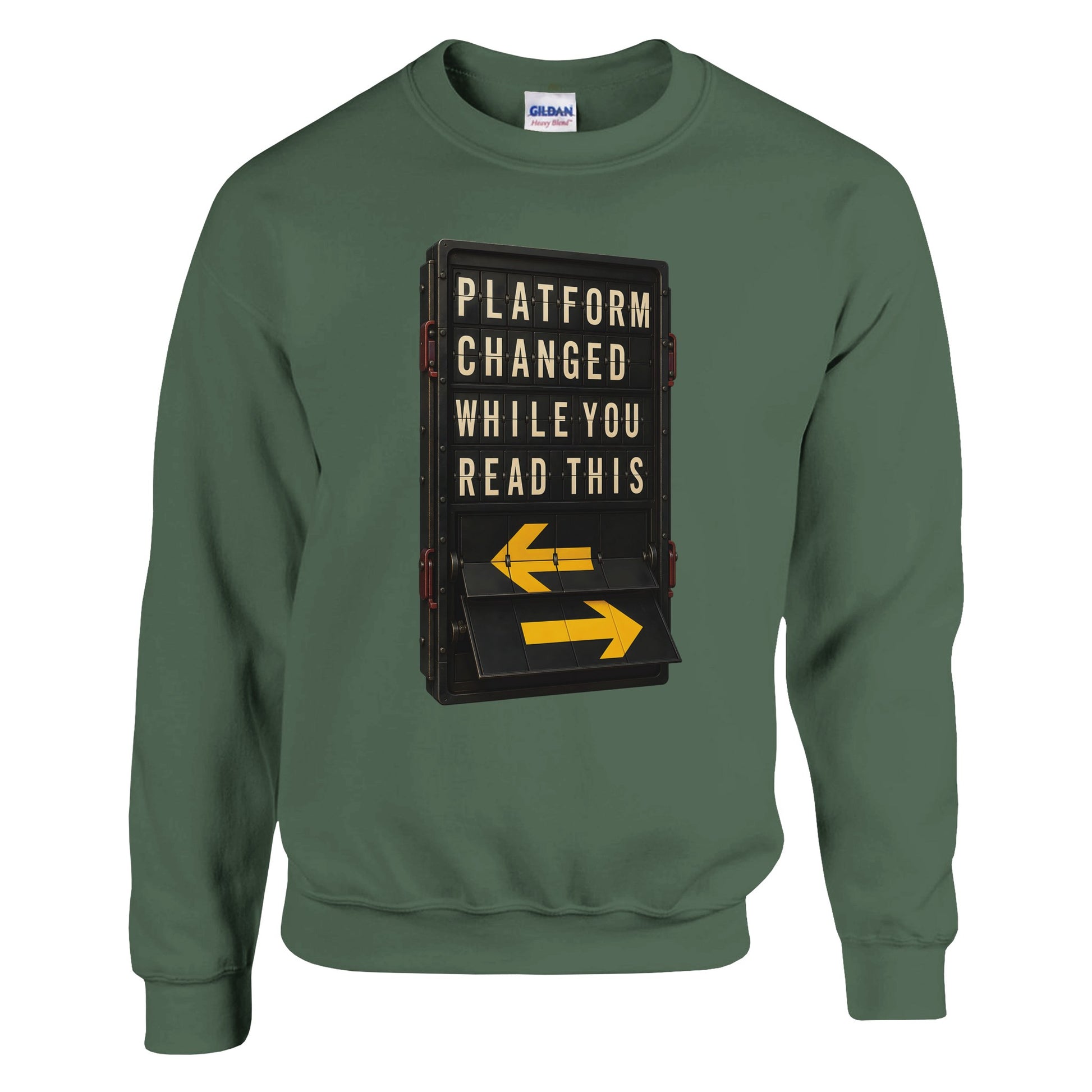 Platform Changed While You Read This Sweatshirt — product view 8