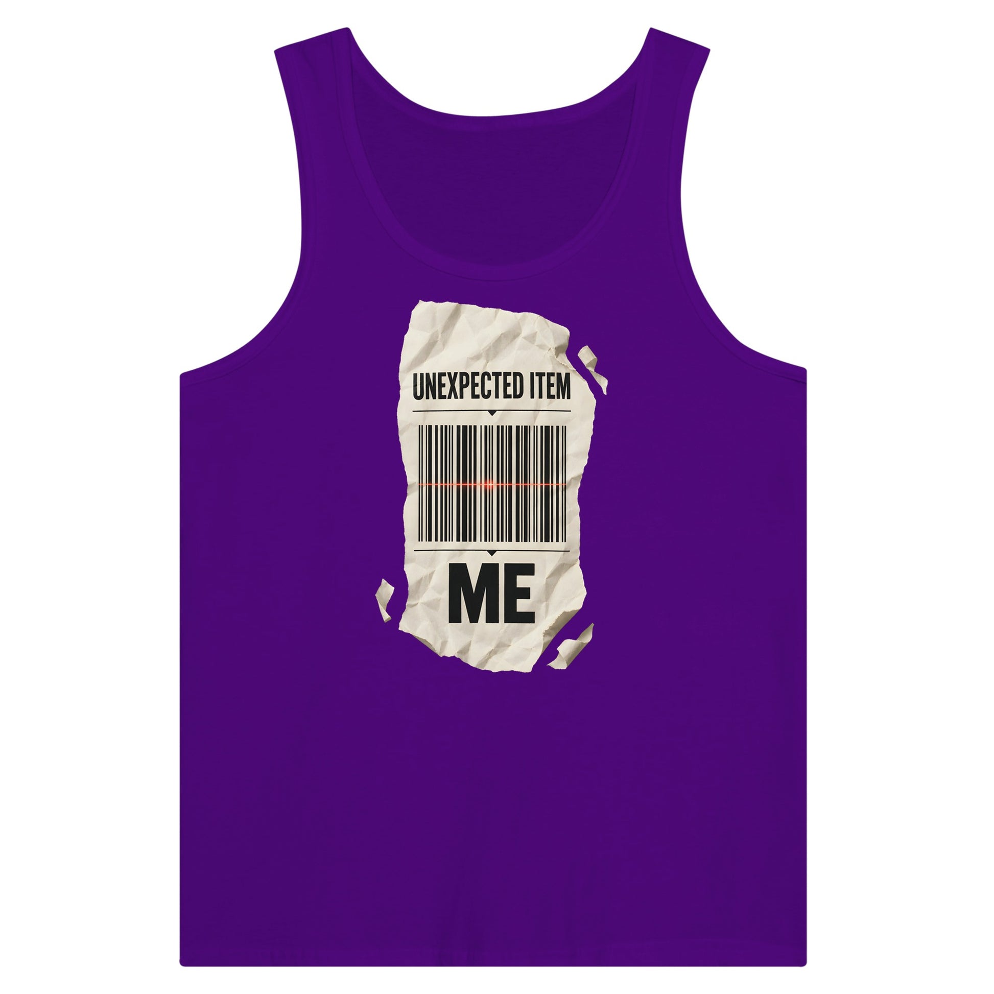 Unexpected Item: Me Premium Unisex Tank Top — product view 6