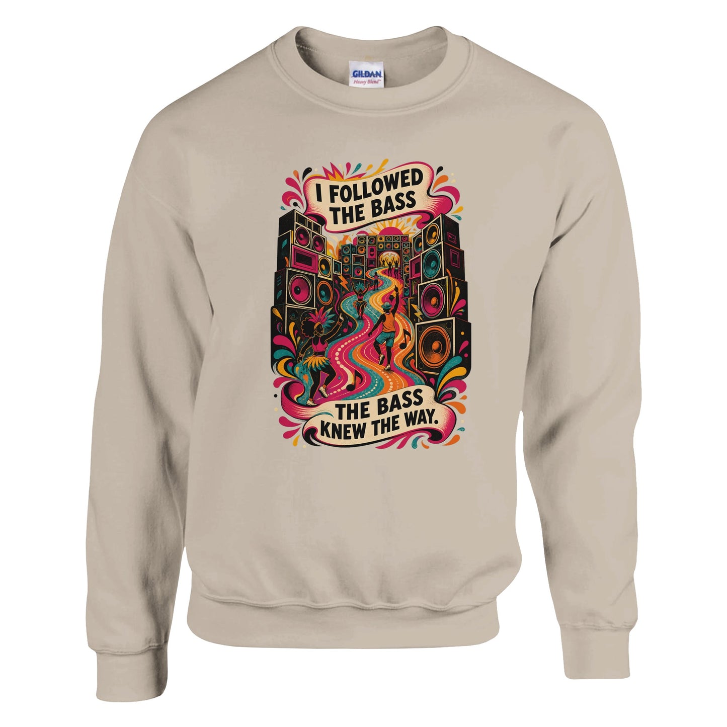 I Followed the Bass Sweatshirt — product view 2