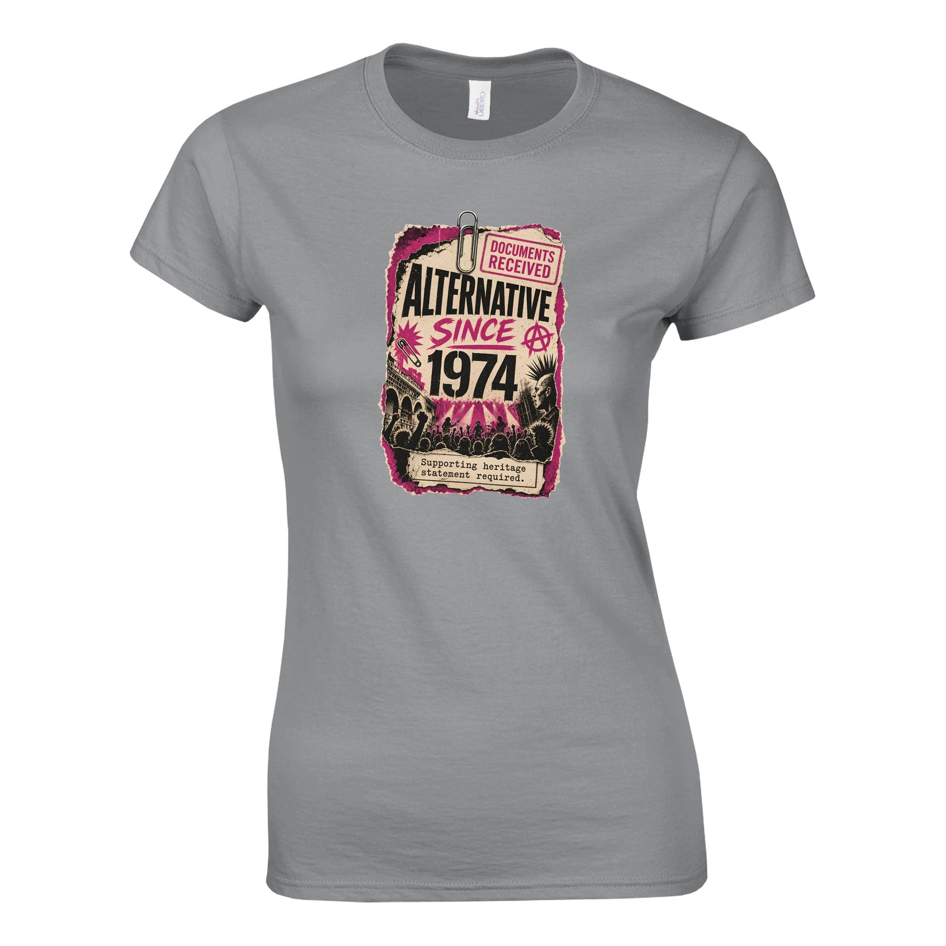 Camden Alternative Since 1974 — Illustrated Women's T-shirt — product view 2