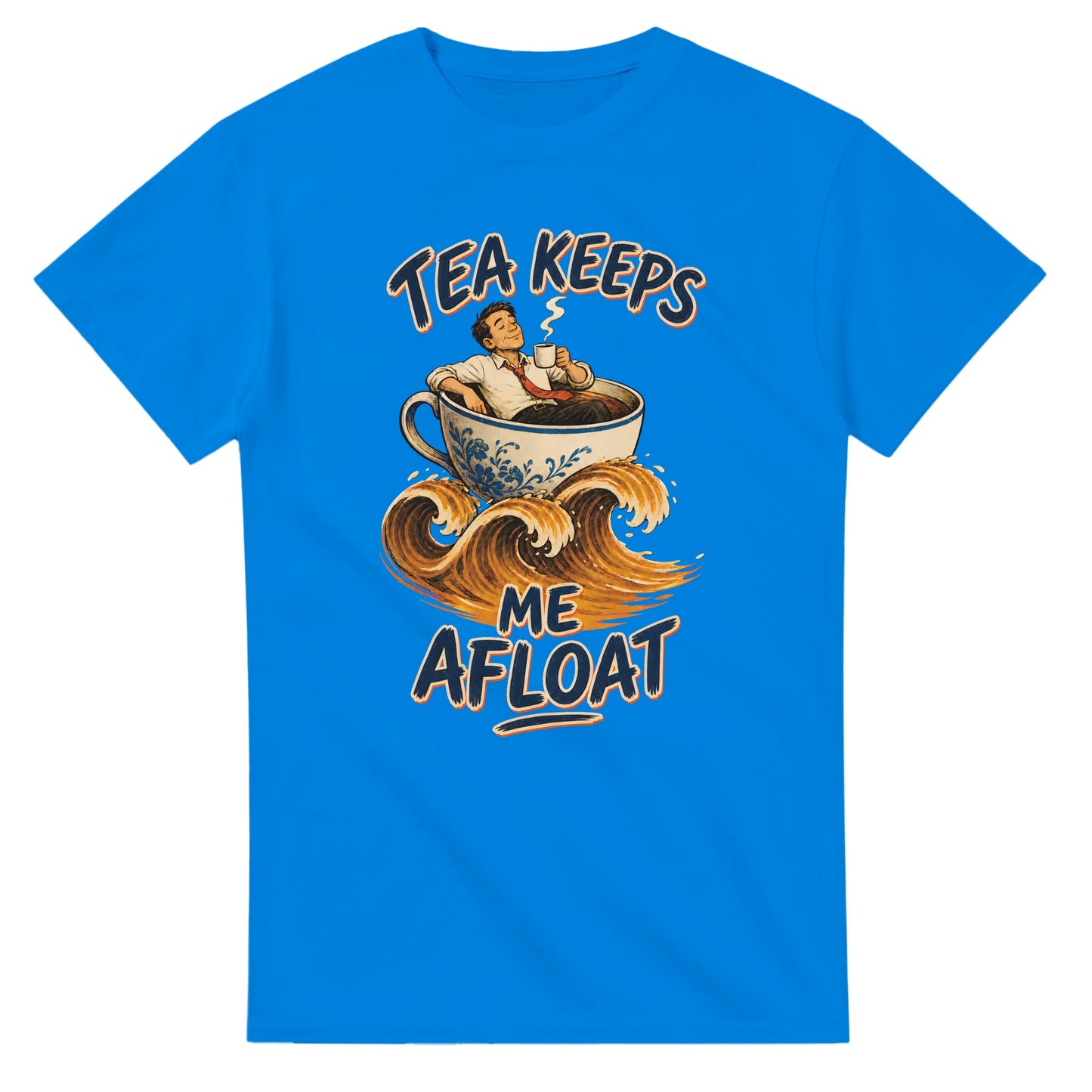Tea Keeps Me Afloat T-shirt — product view 2