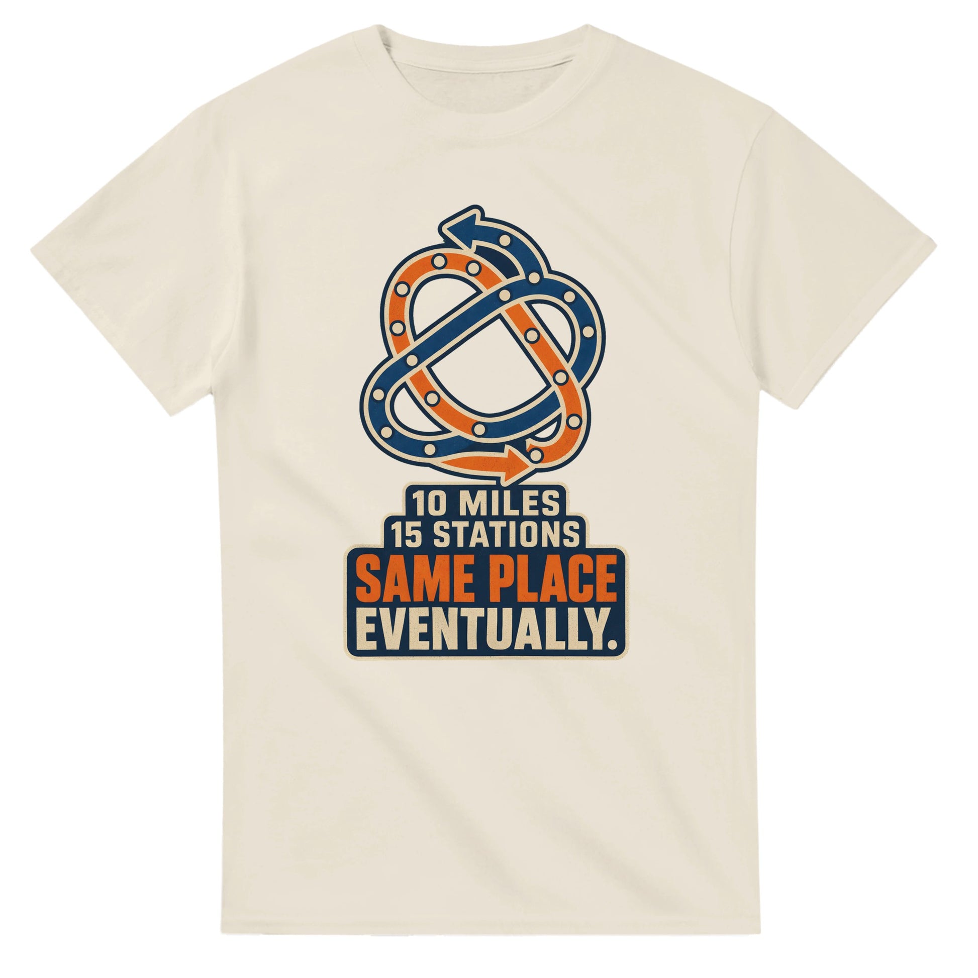 Glasgow Same Place Eventually T-shirt — product view 8
