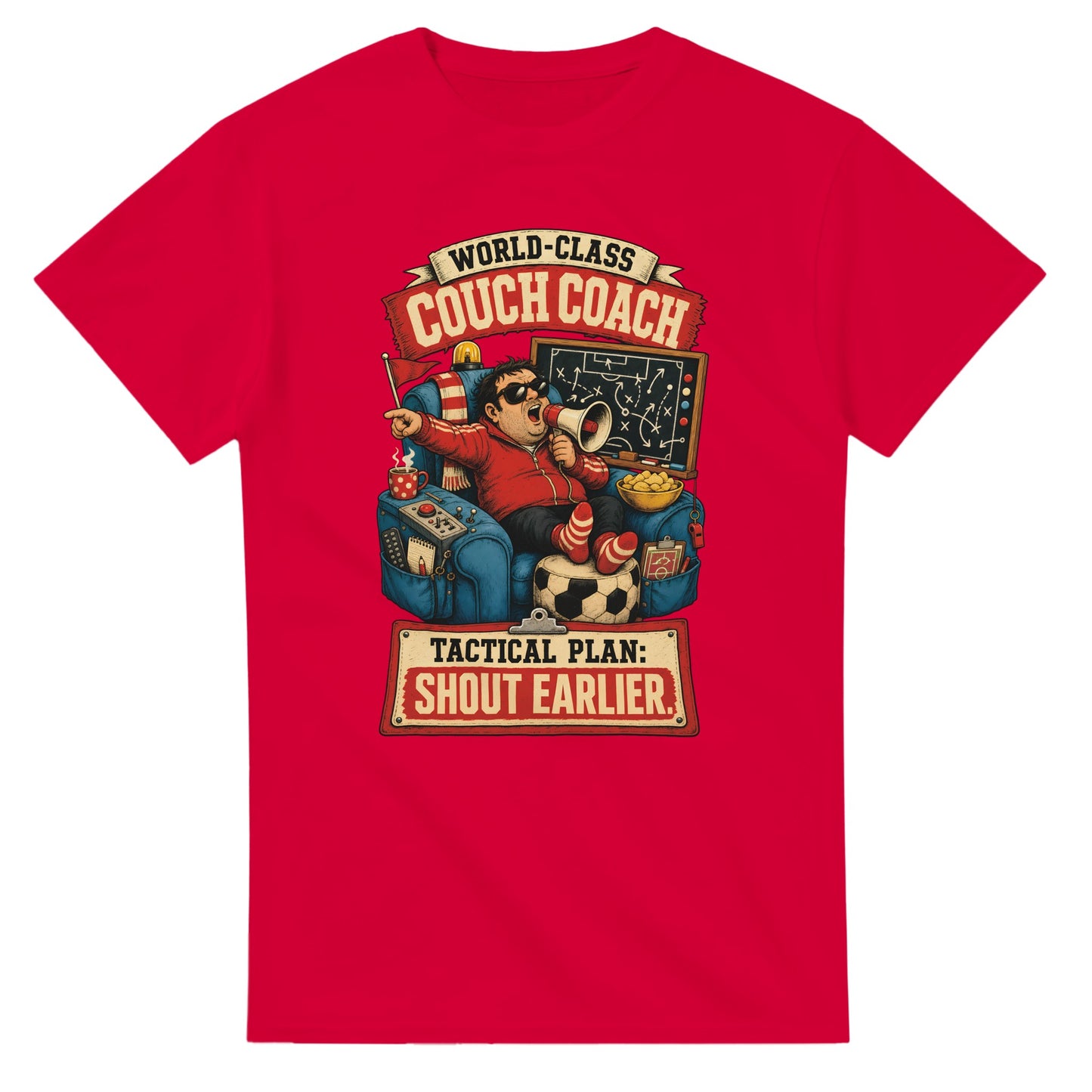 World-Class Couch Coach T-shirt — product view 9