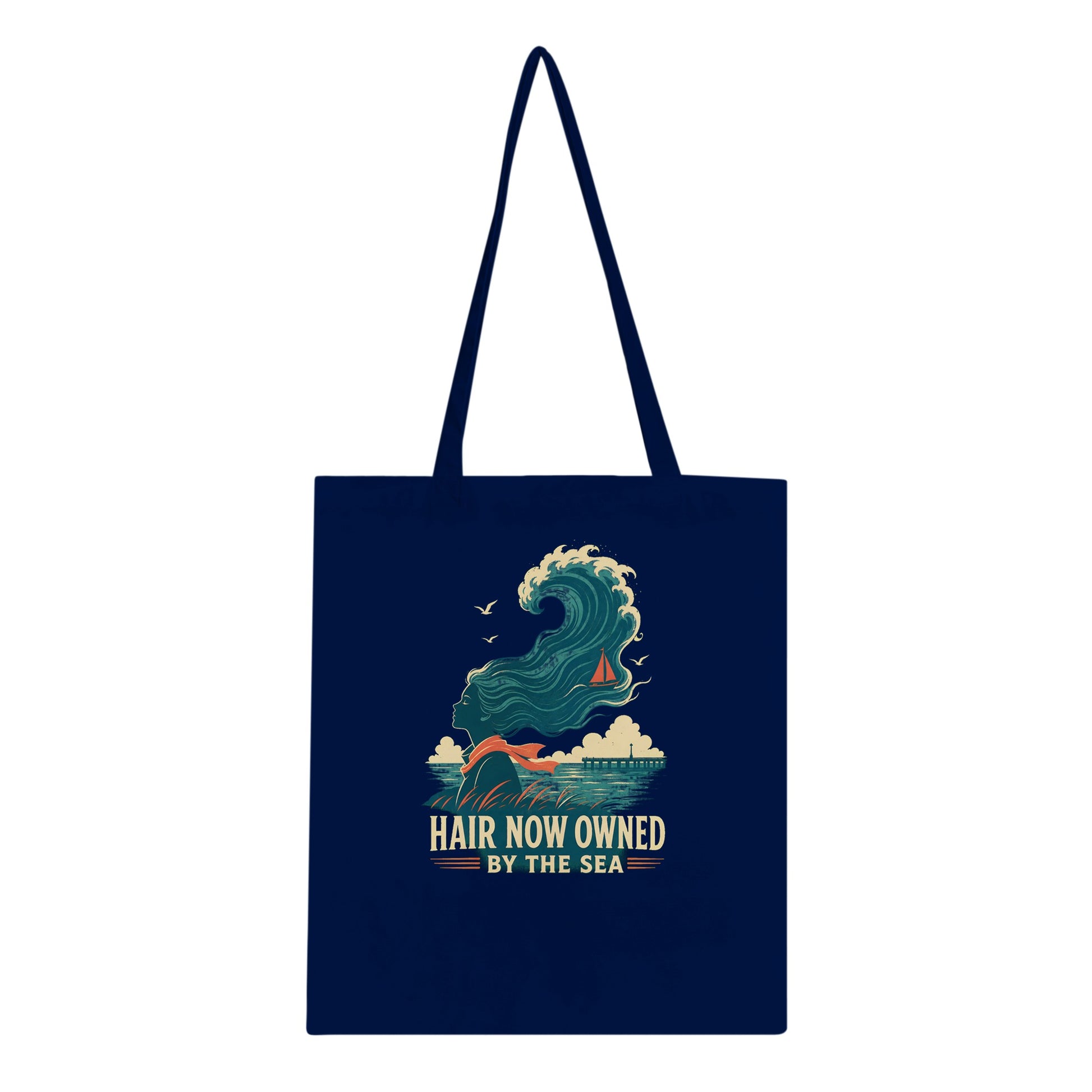 Hair Now Owned by the Sea Tote Bag — product view 3