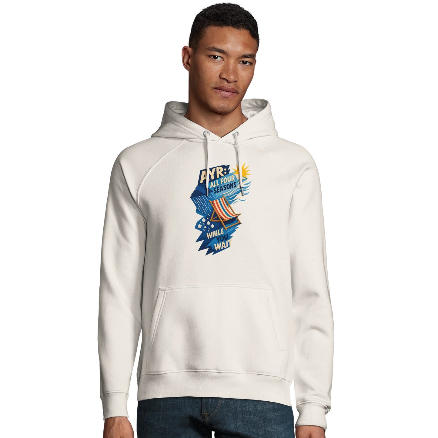 Ayr: All Four Seasons While You Wait Hoodie — product view 14