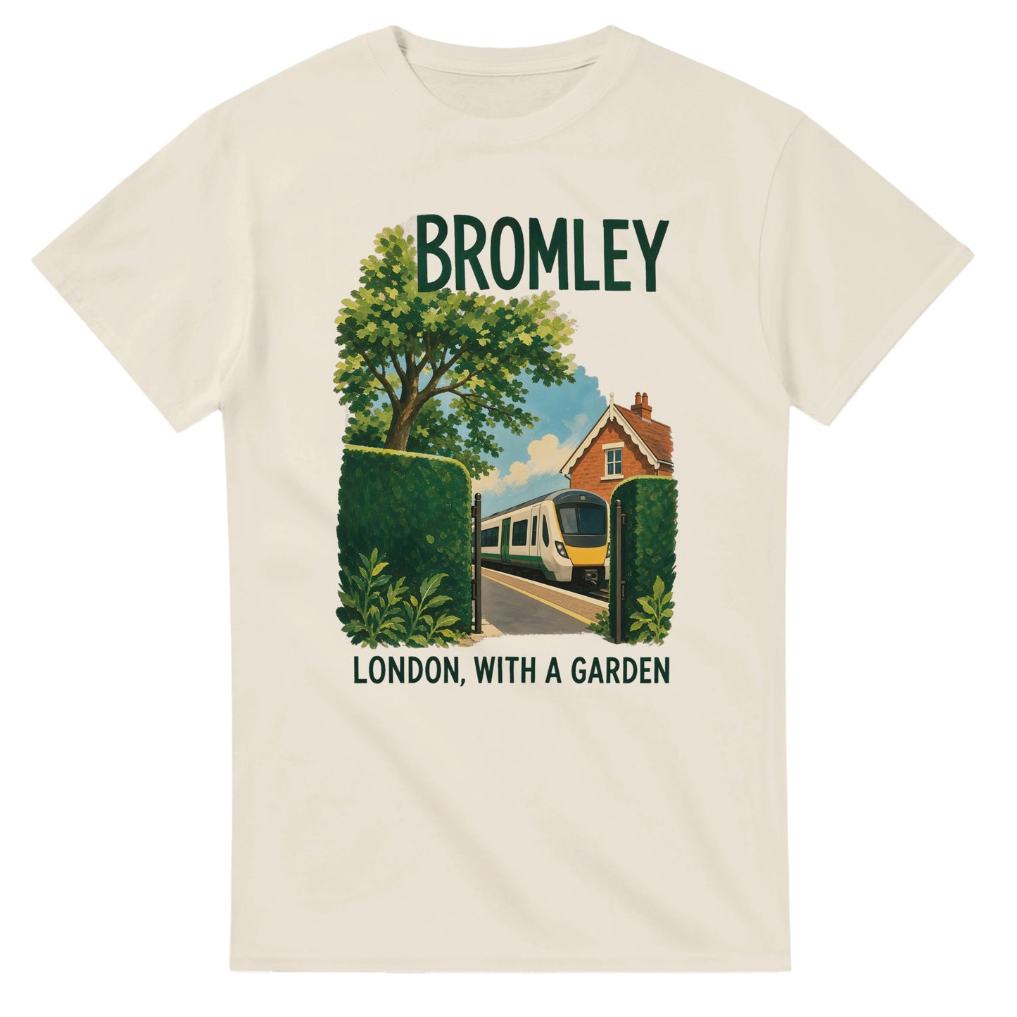 Bromley: London with a Garden T-shirt — product view 8
