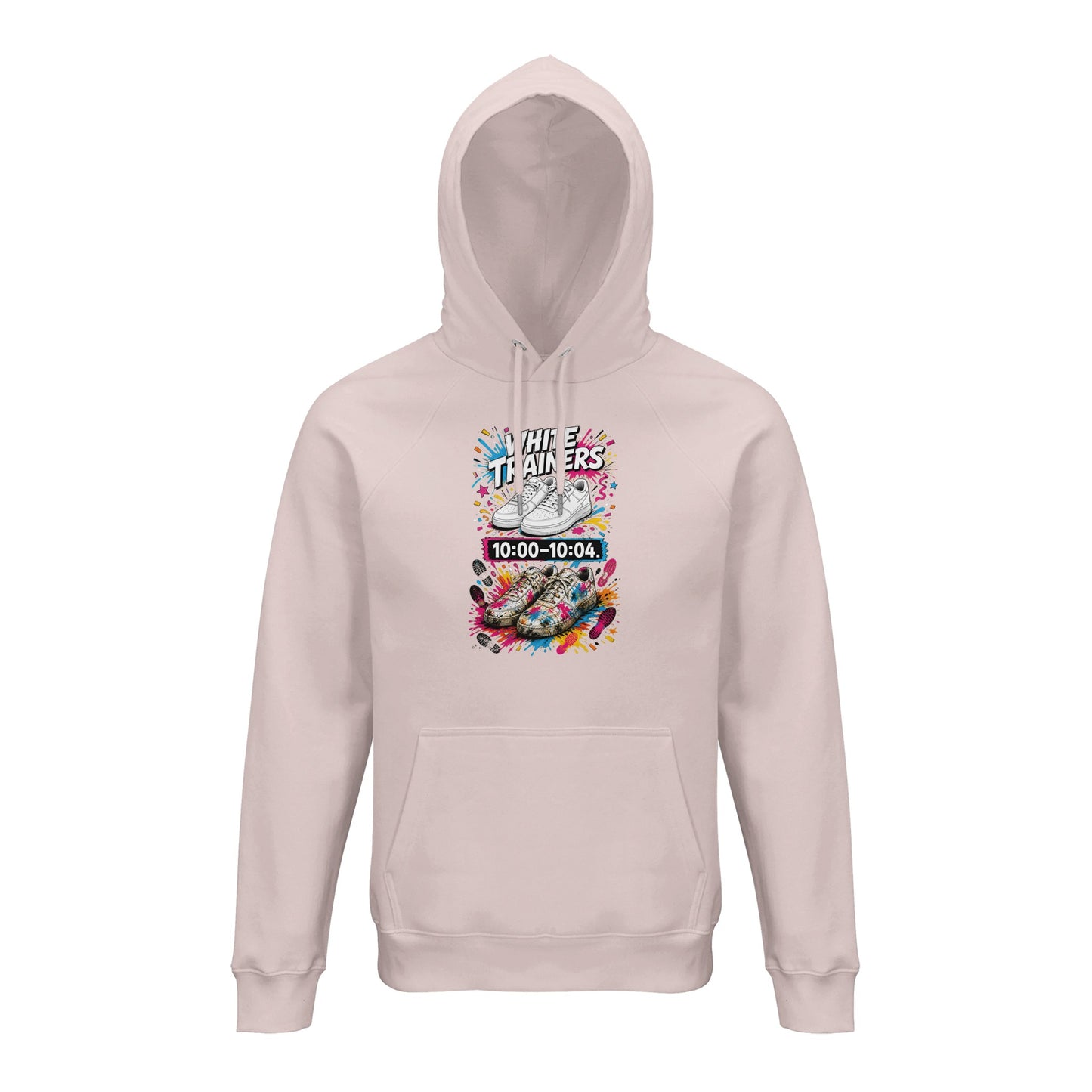 White Trainers: 10:00–10:04 Hoodie — product view 2