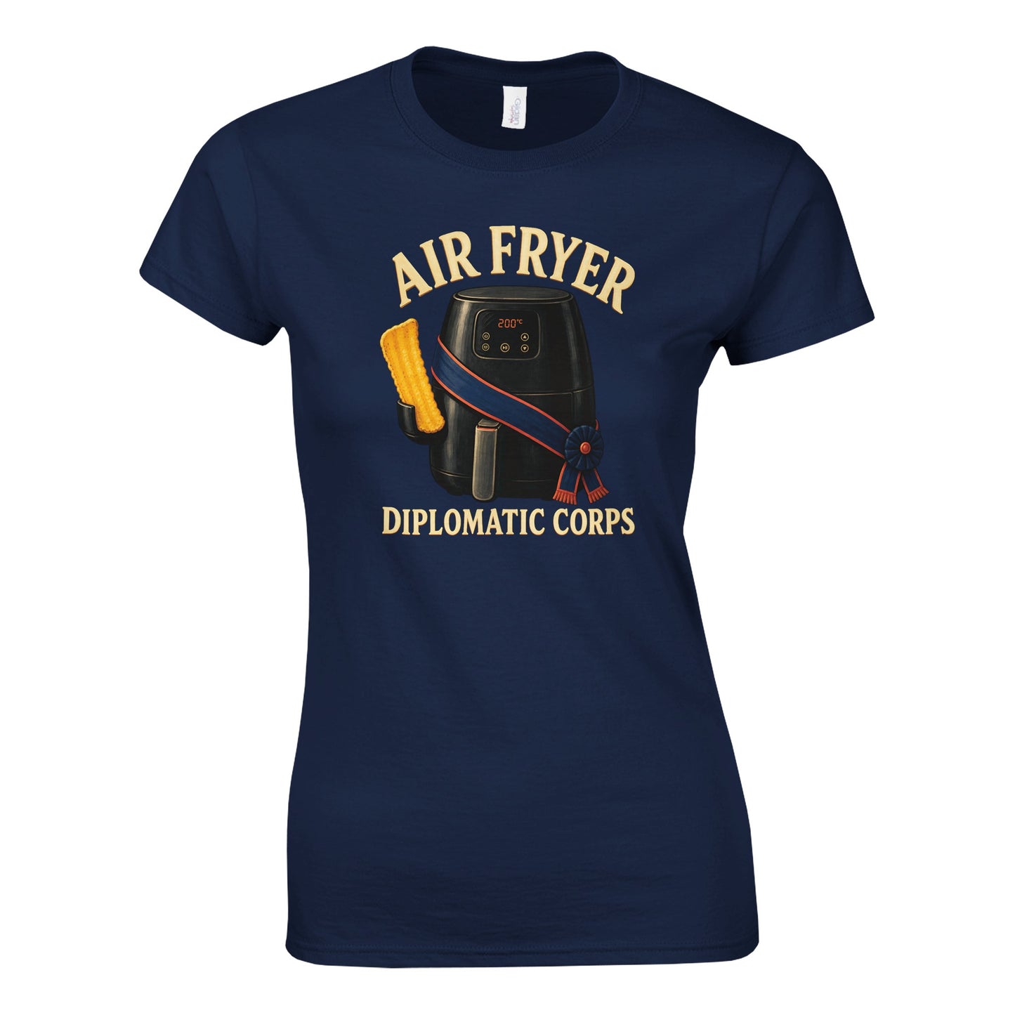 Air Fryer Diplomatic Corps Women's T-shirt — product view 8