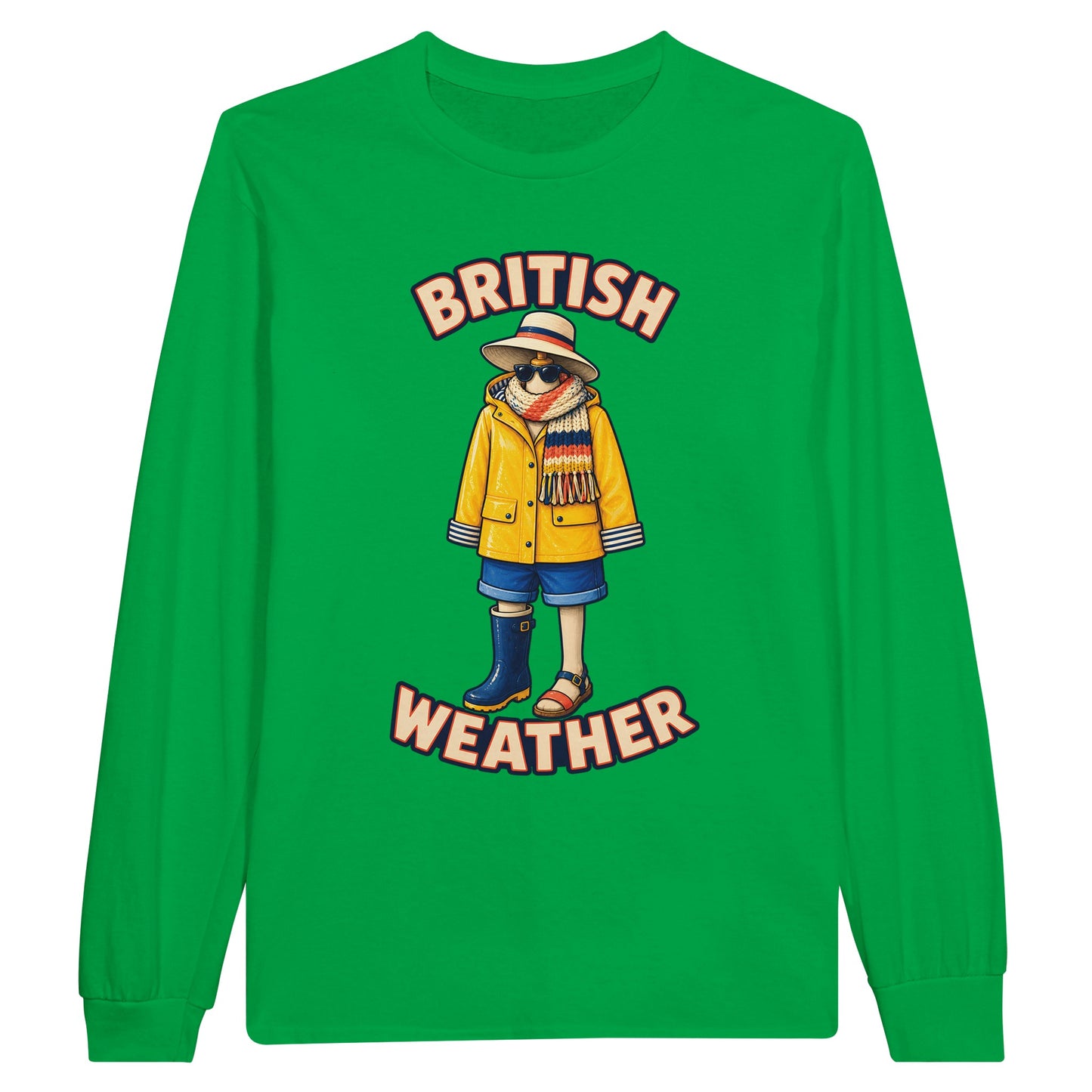British Weather All-Weather Outfit Long-Sleeve T-shirt — product view 12