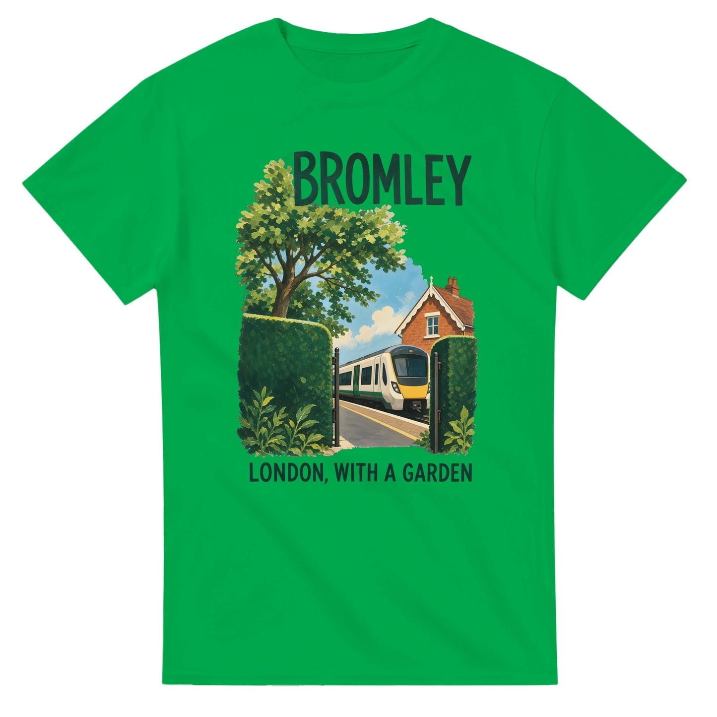 Bromley: London with a Garden T-shirt — product view 11