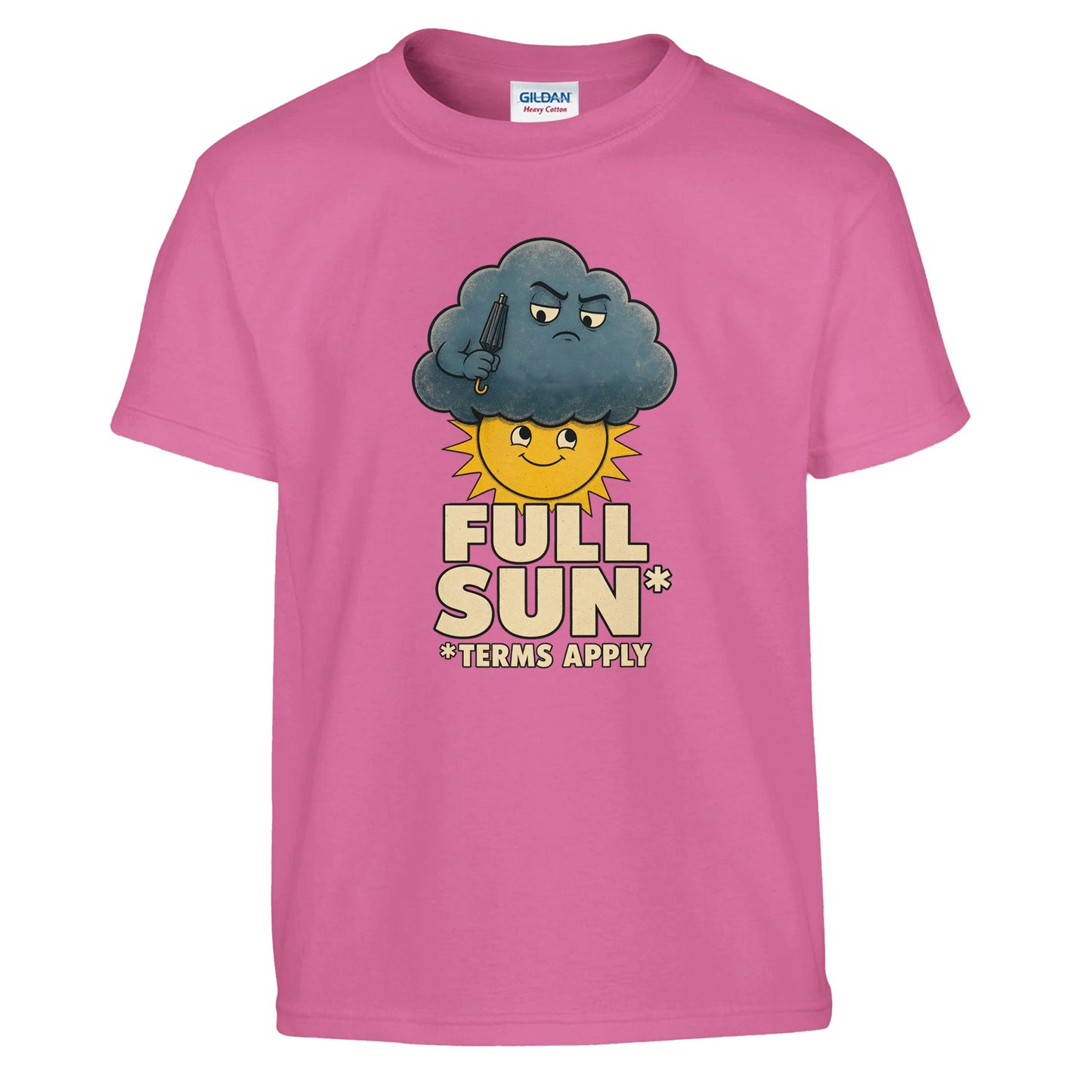 Full Sun, Terms Apply Weather Graphic Kids' T-shirt — product view 10